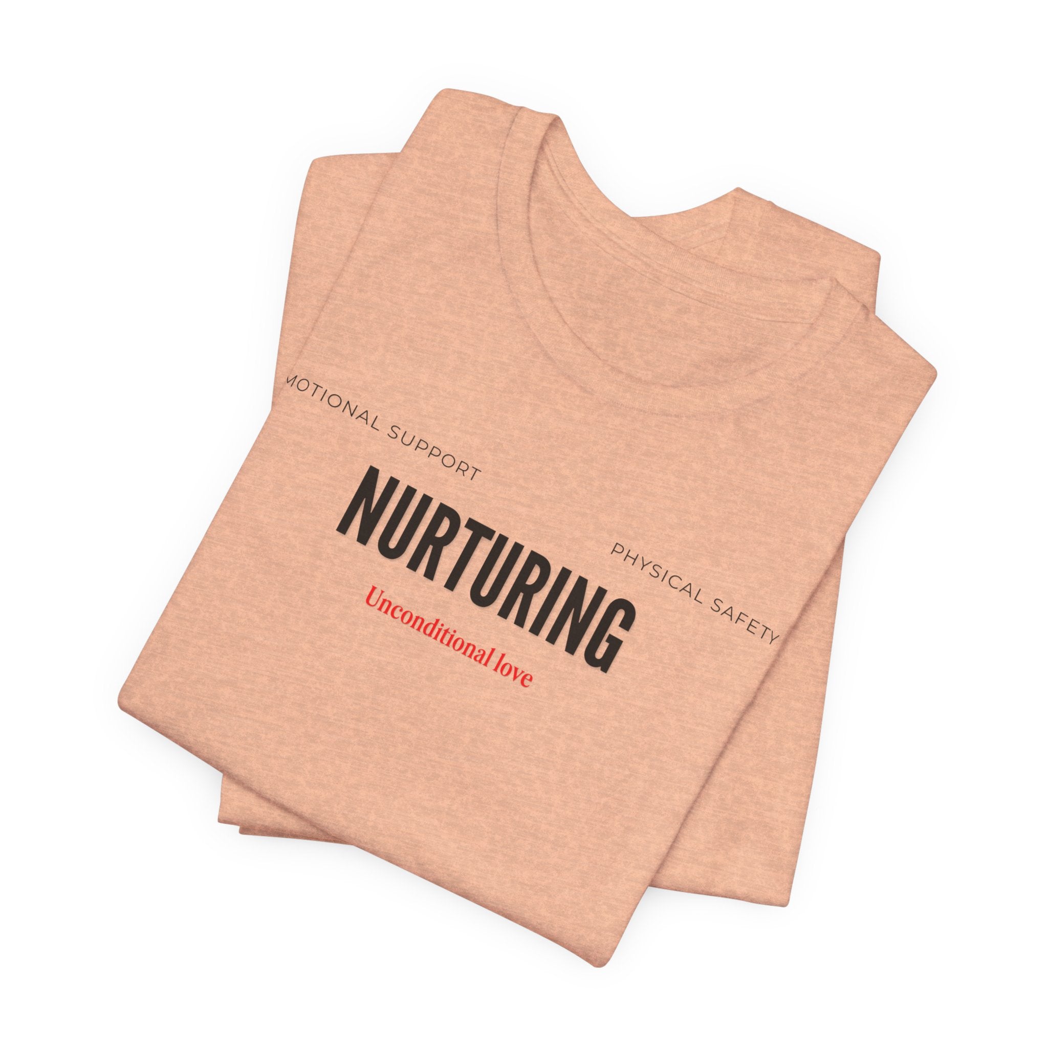 Nurturing Mother Tee — Silhouette Family Short Sleeve Shirt