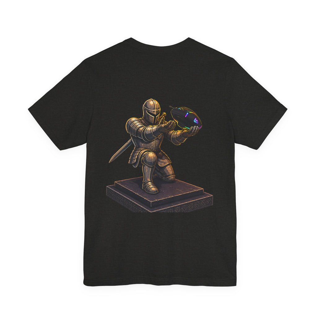 "Let Me Put You On Game" PC Mouse— Retro Gamer Knight Graphic Tee