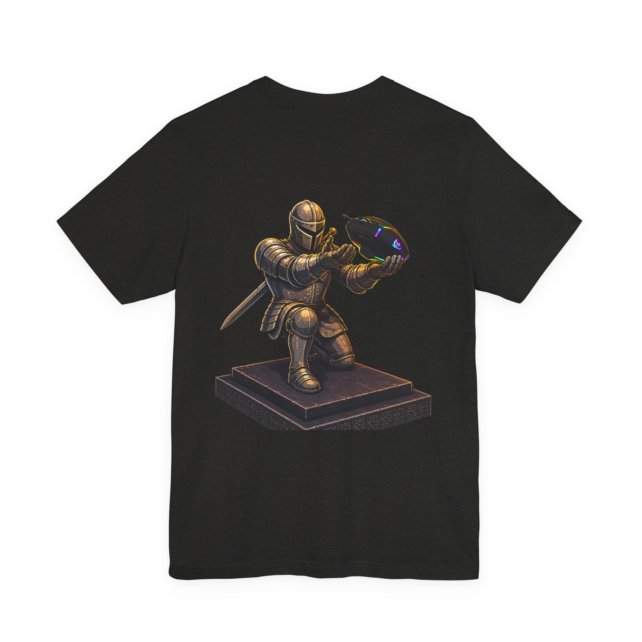 "Let Me Put You On Game" PC Mouse— Retro Gamer Knight Graphic Tee
