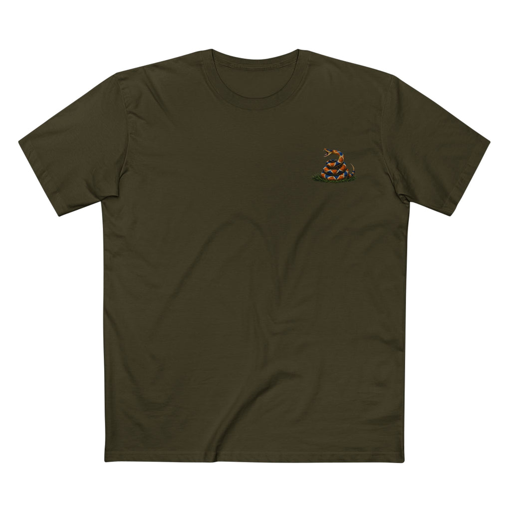 T-Shirt — 'Don't Tread on Me' Coiled Snake Graphic Tee