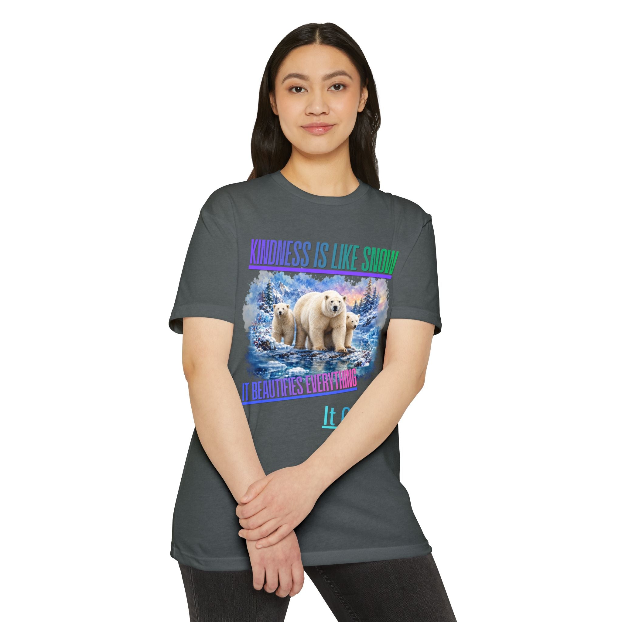 Kindness Is Like Snow Polar Bear T-Shirt