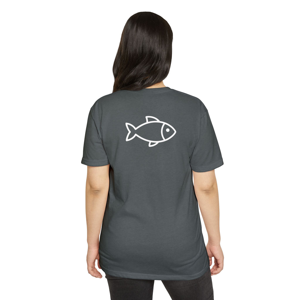 Retro Fish Reading  T-Shirt