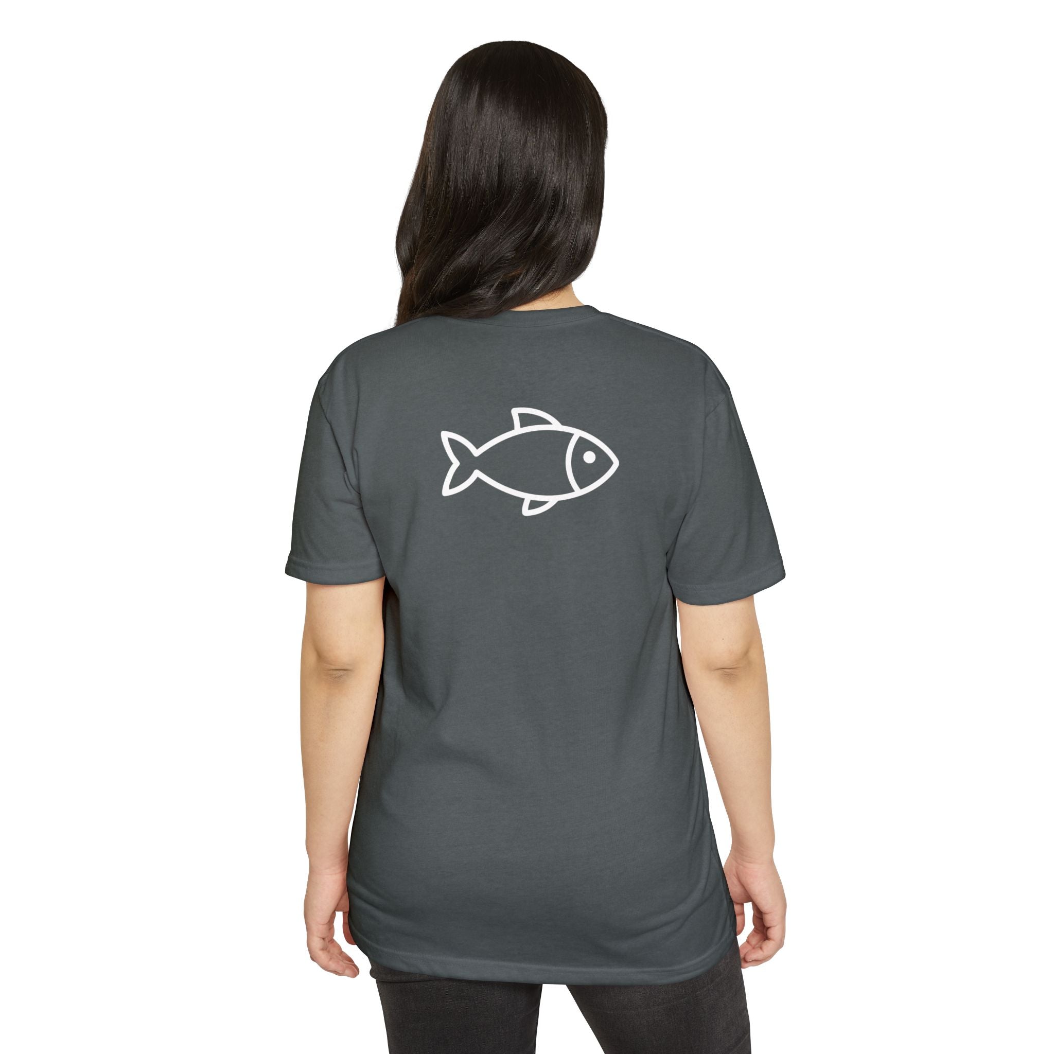 Retro Fish Reading  T-Shirt