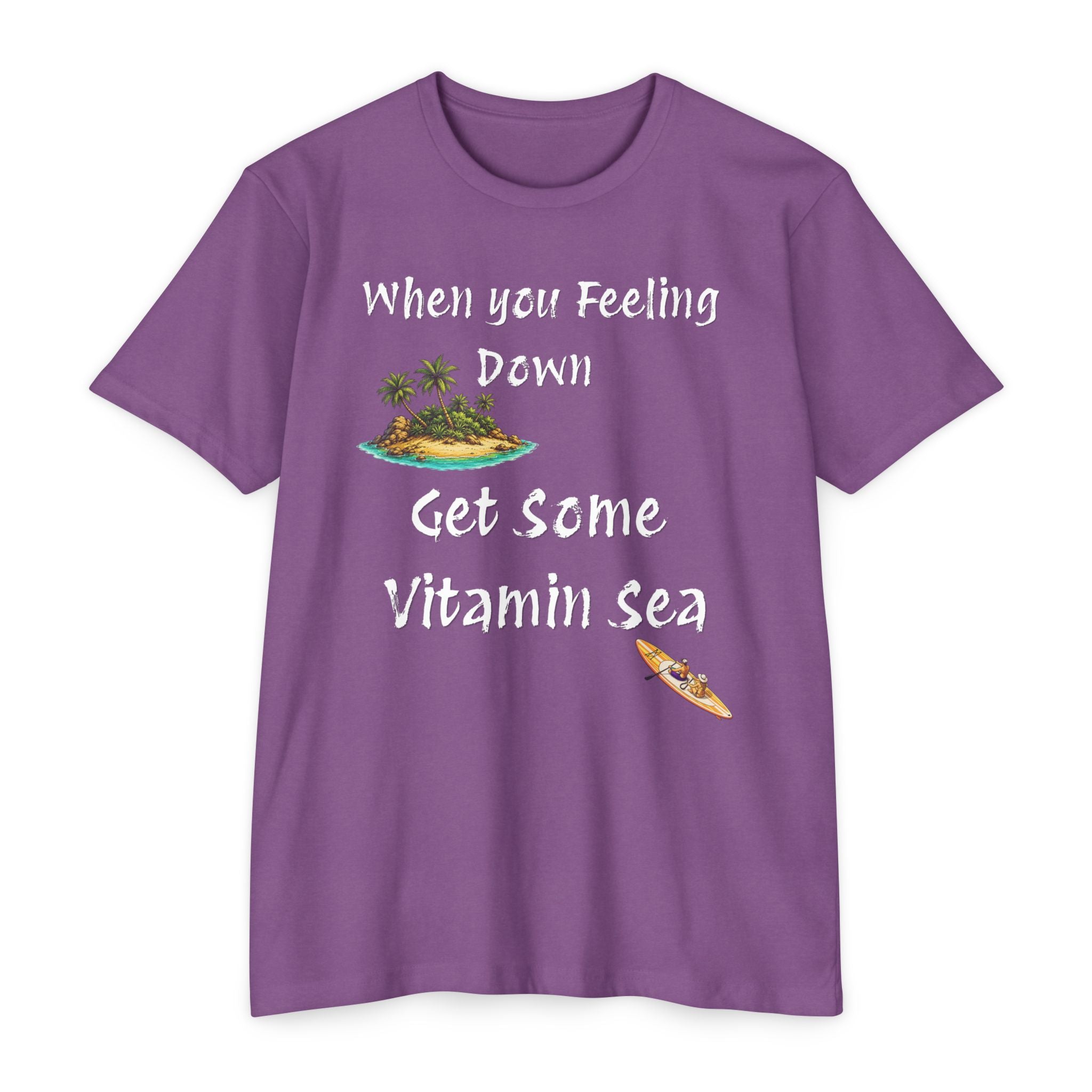 Vitamin Sea T-Shirt — "When You're Feeling Down Get Some Vitamin Sea"