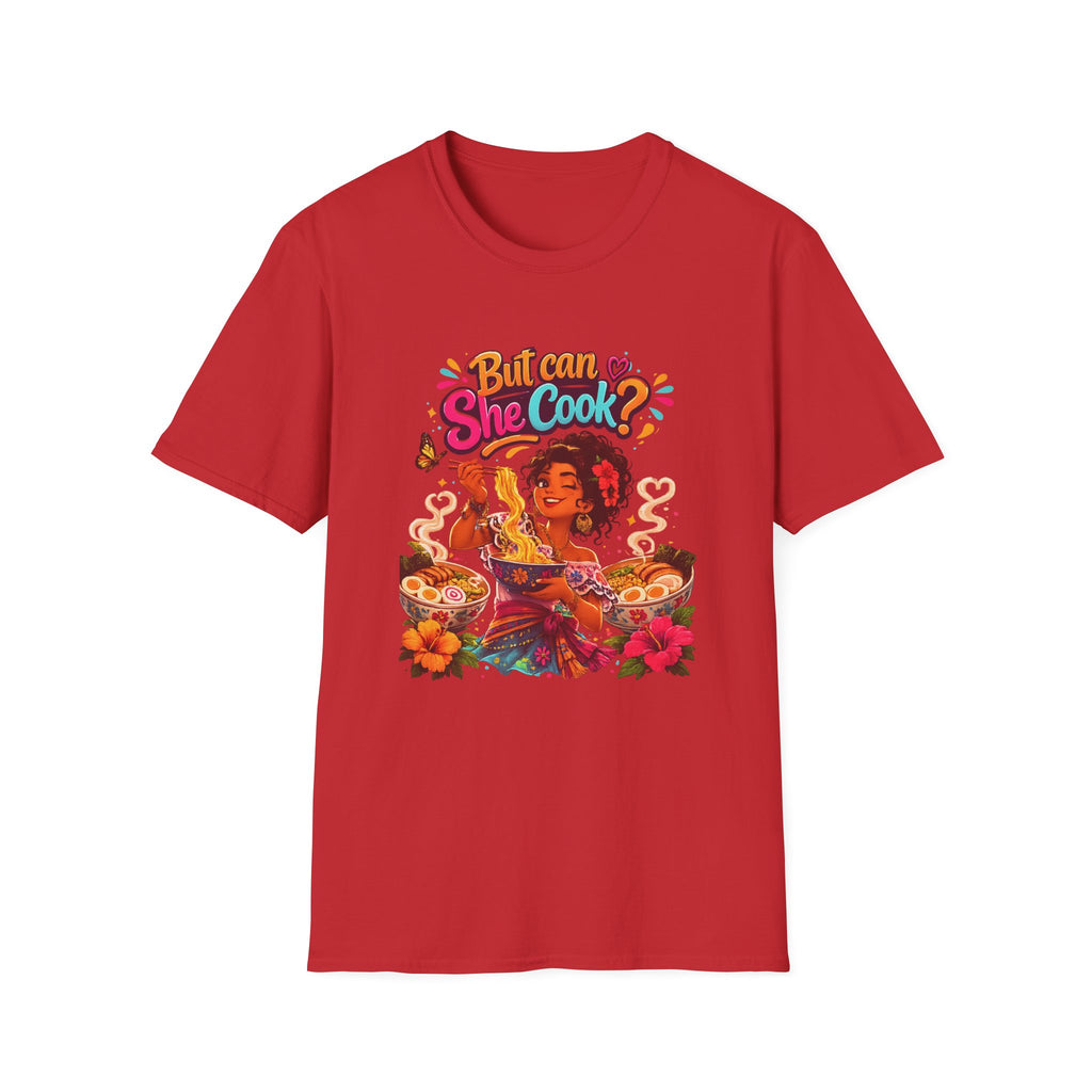 "But Can She Cook?" Retro Chef Graphic Tee