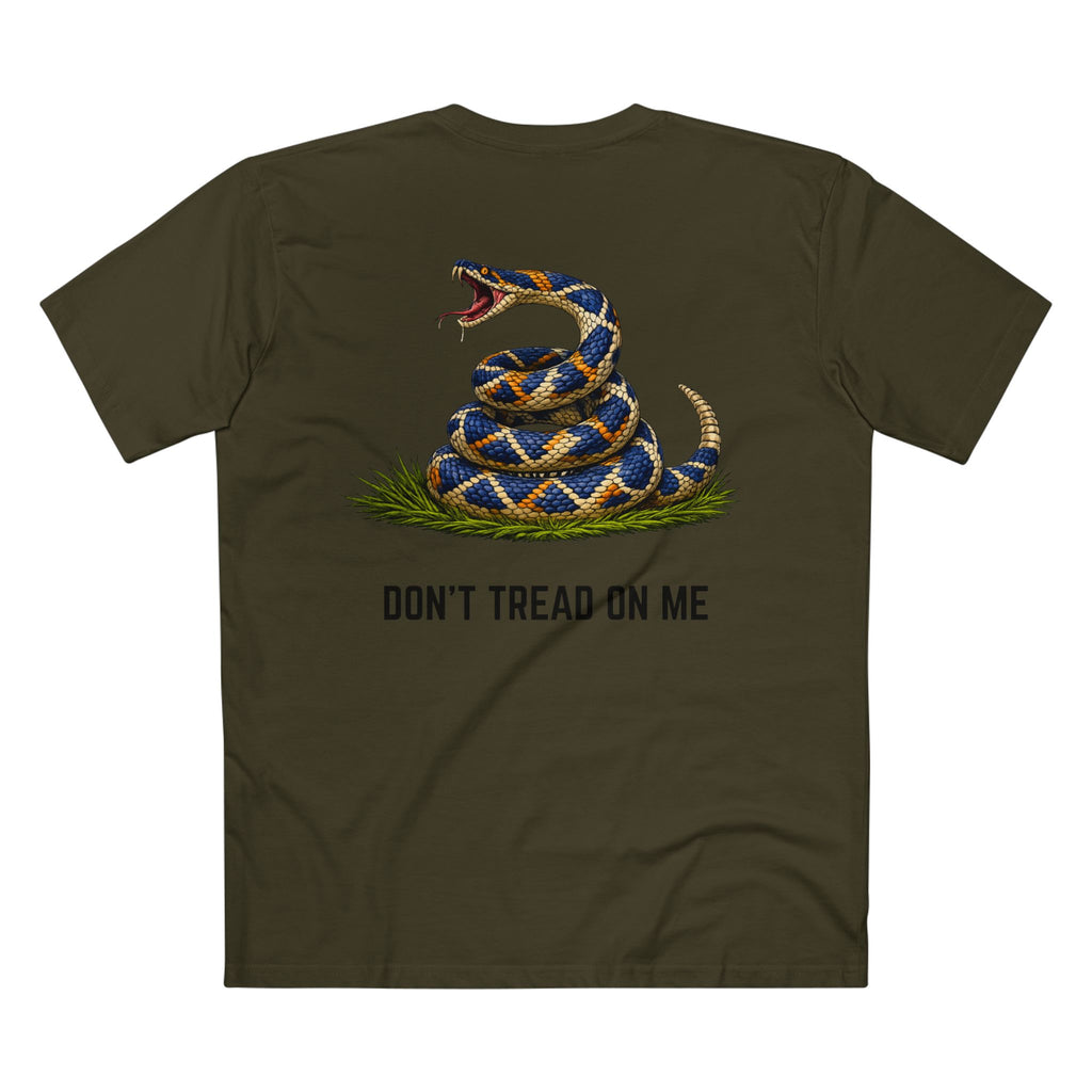 Don't Tread On Me Snake Tee — Patriotic Gadsden-Style Graphic T-Shirt