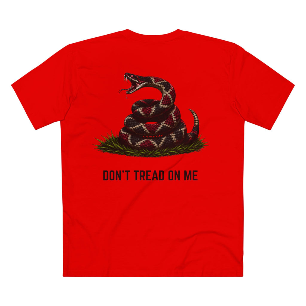 Don't Tread On Me Snake T-Shirt — Patriotic Gadsden Style Tee