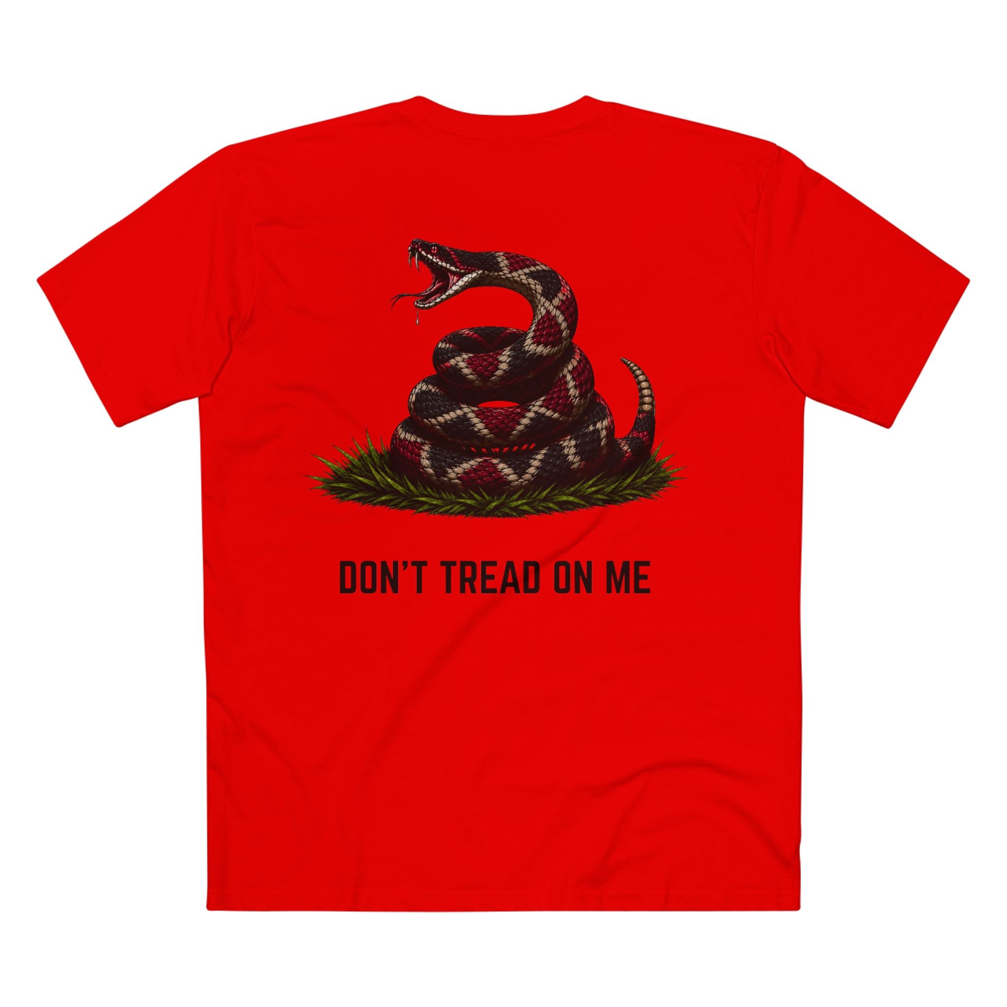 Don't Tread On Me Snake T-Shirt — Patriotic Gadsden Style Tee