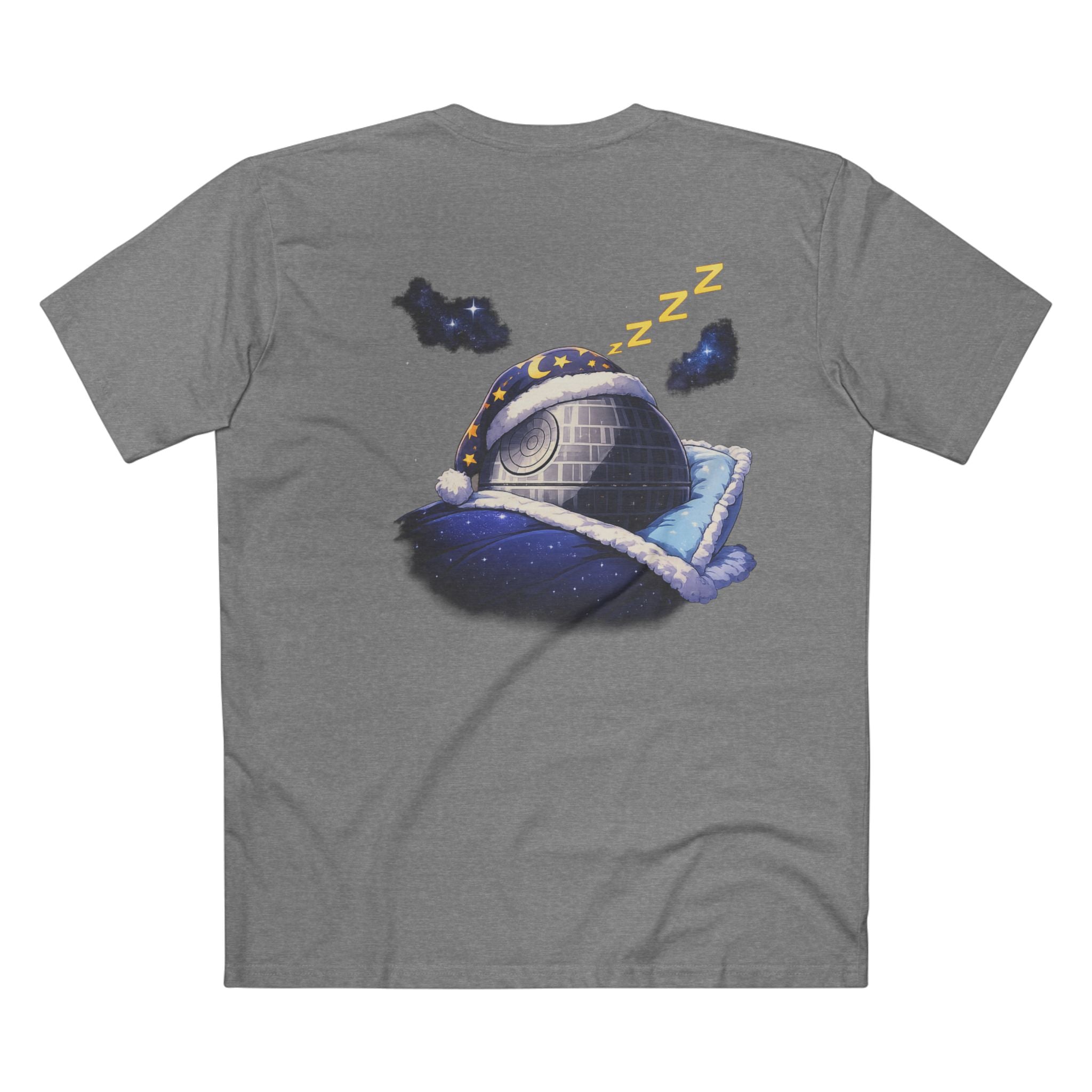Dark Side Tee — "I'm Going to the Dark Side (Good)" Retro Sleepy Death Star T‑Shirt