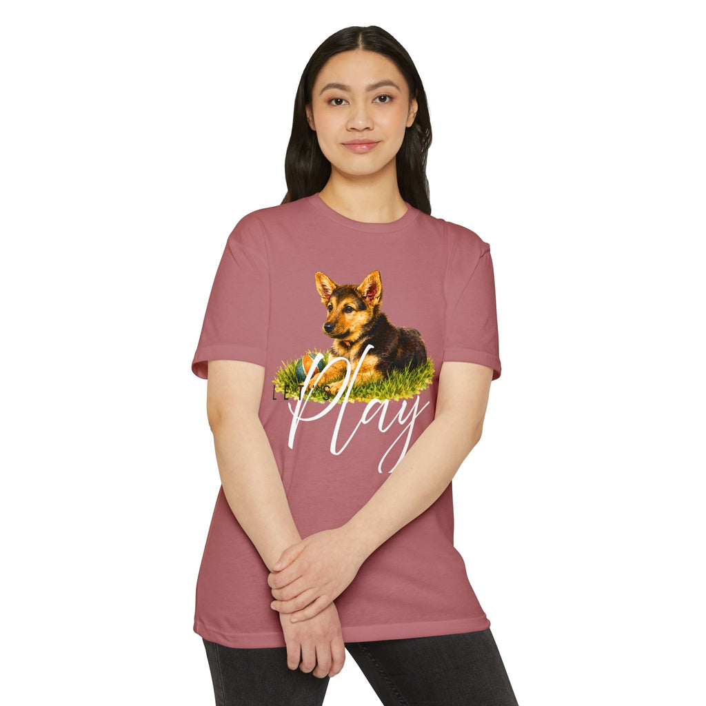 Cute Puppy Graphic Tee for Dog Lovers