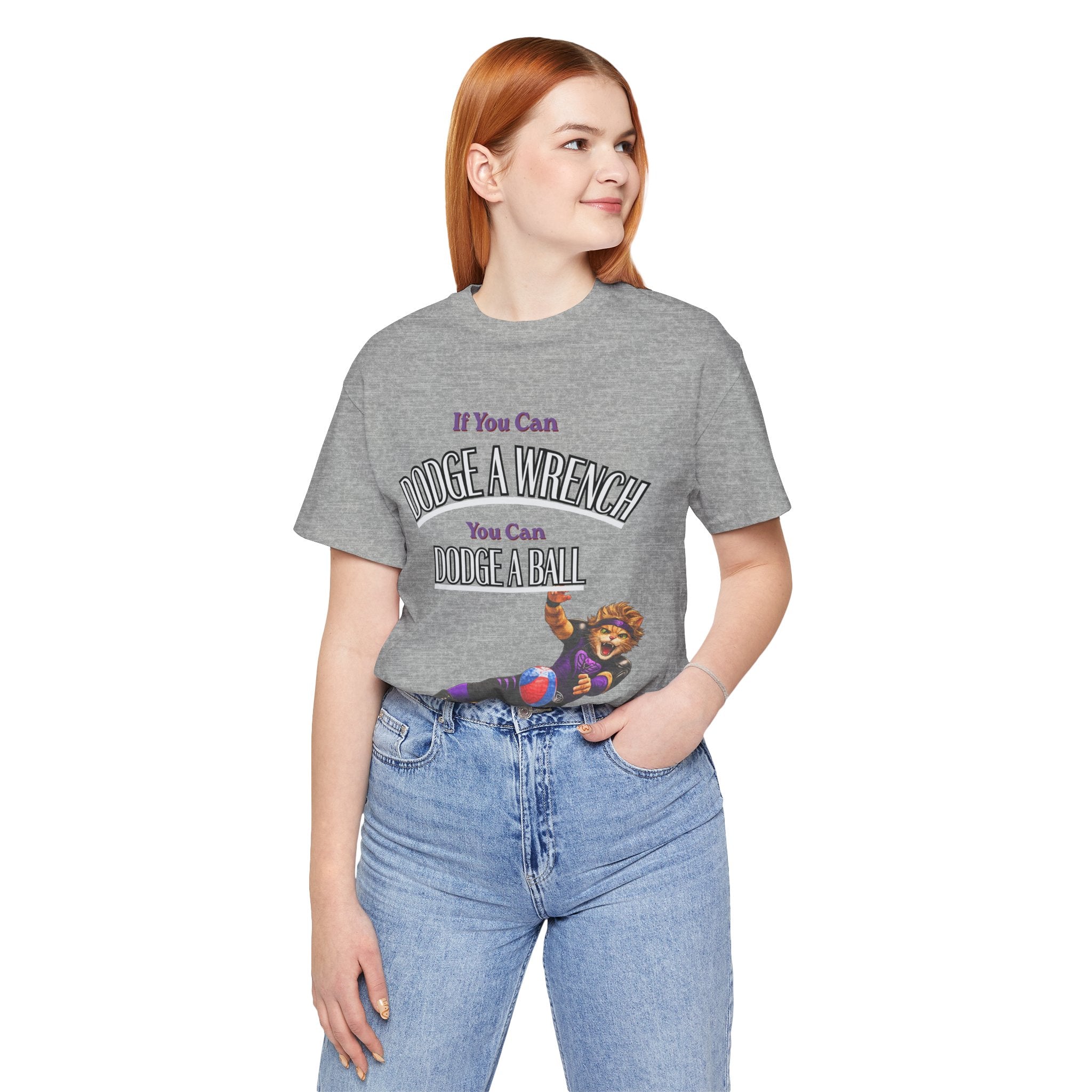 If you can Dodge a Wrench  T-Shirt — Funny Sports Tee