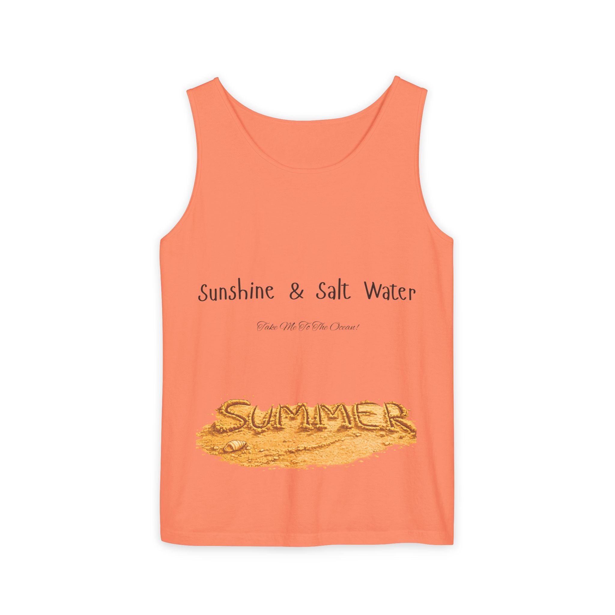 "Sunshine & Salt Water" Beach Graphic