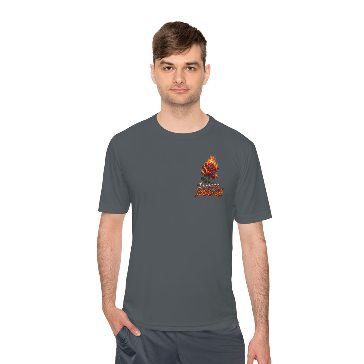 Flaming Heart Guitar Tee