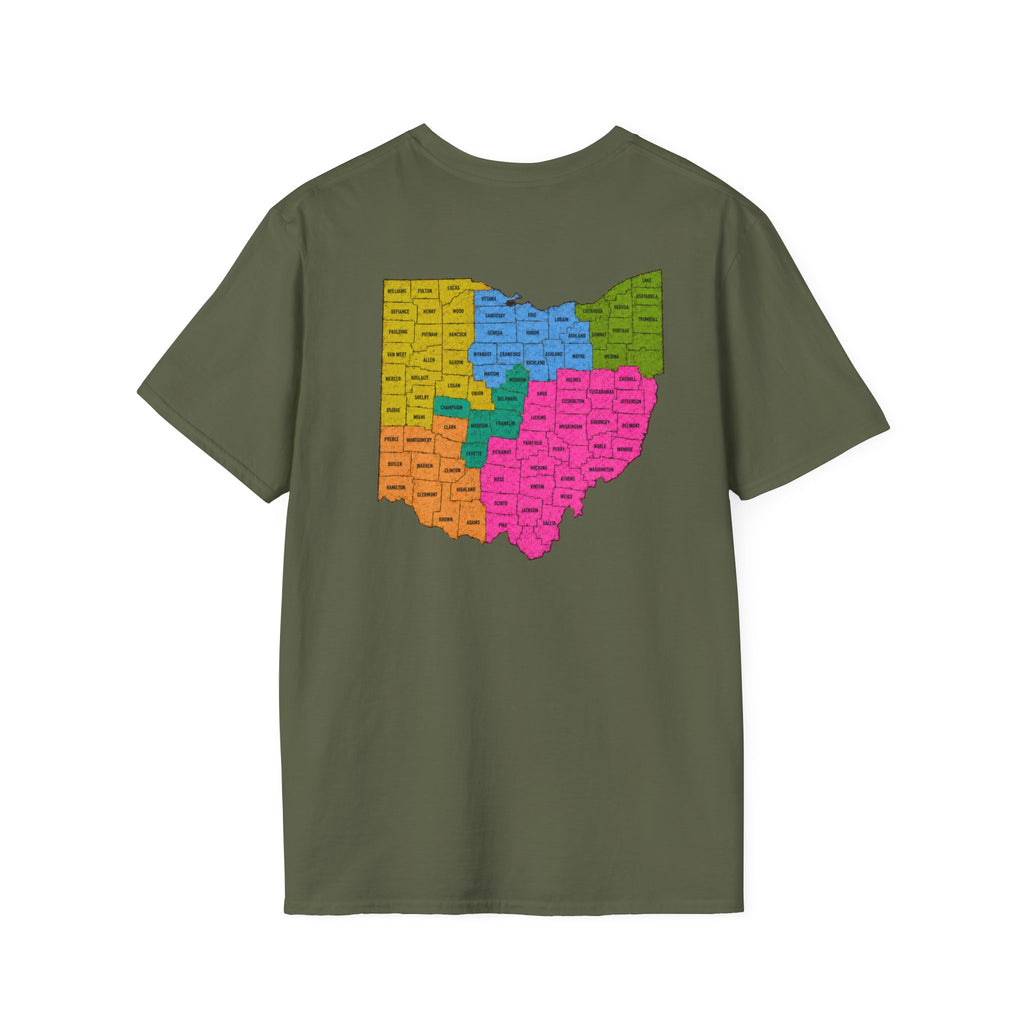 Don't Ask 100% Organic Ohio T-Shirt — Funny State Pride Tee