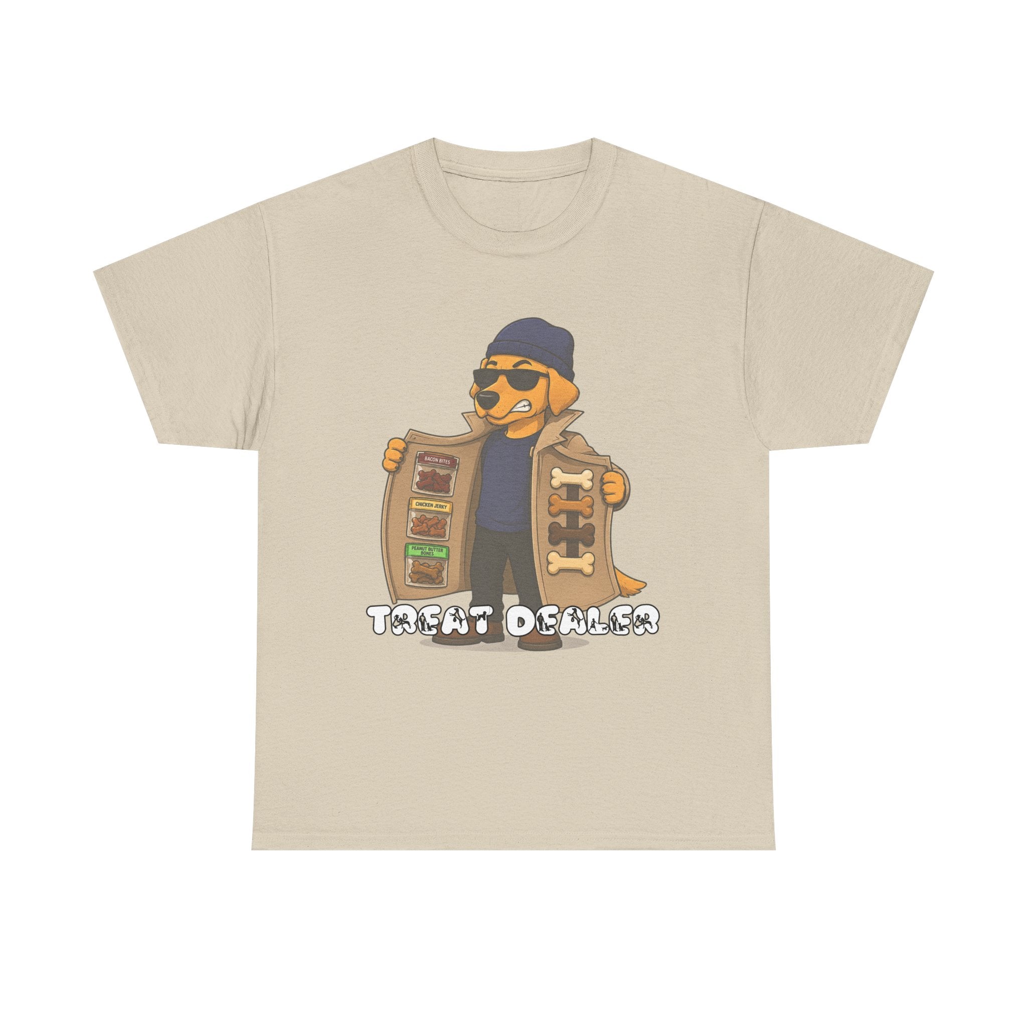 Treat Dealer T-Shirt — Funny Dog Shirt with Paw Print