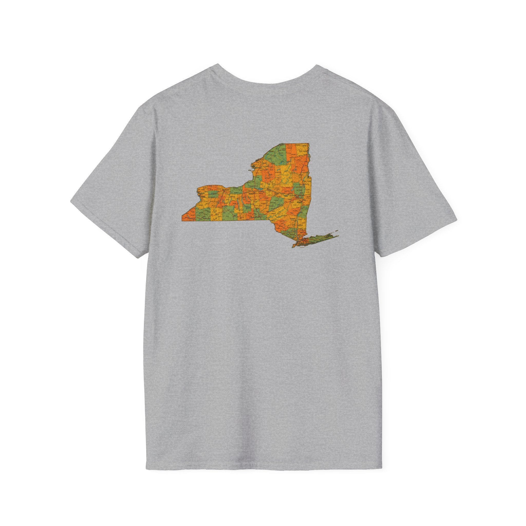T-Shirt — "Don't Ask 100% Organic" New York Graphic Tee (Vintage Farm / Earthy)