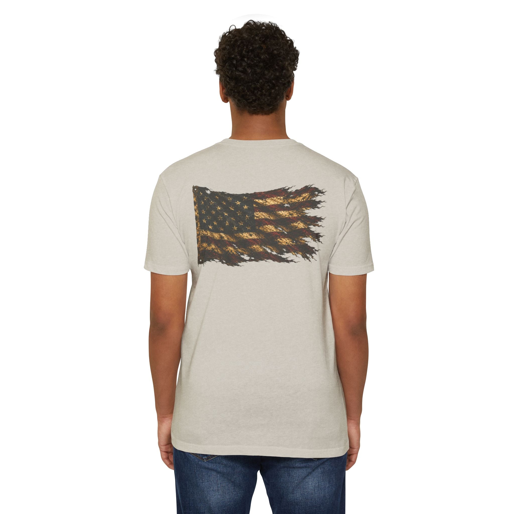 Don't Tread On Me T-Shirt - Flag & Constitution Graphic