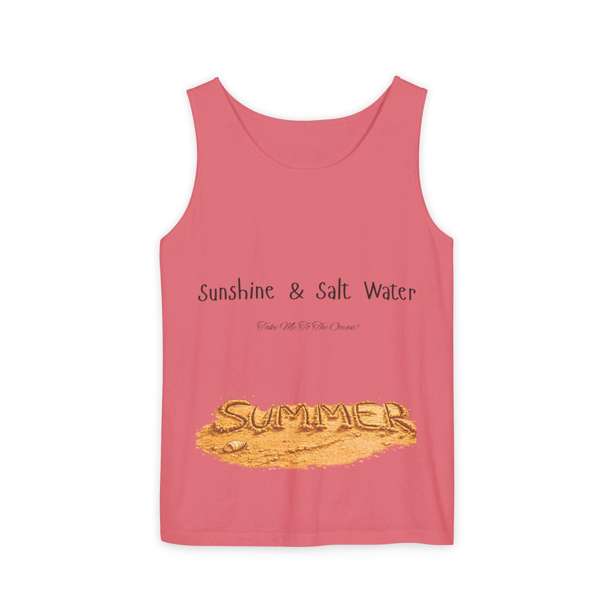 "Sunshine & Salt Water" Beach Graphic