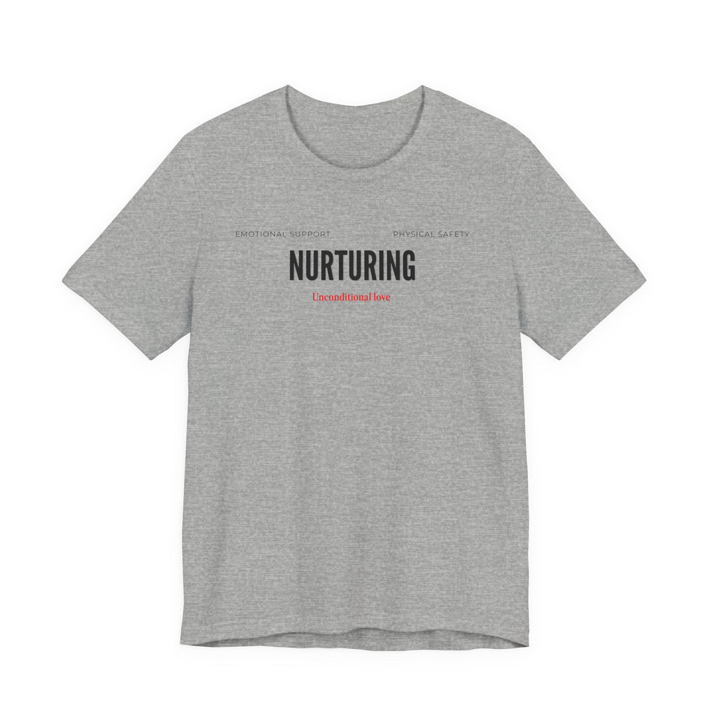 Nurturing Mother Tee — Silhouette Family Short Sleeve Shirt