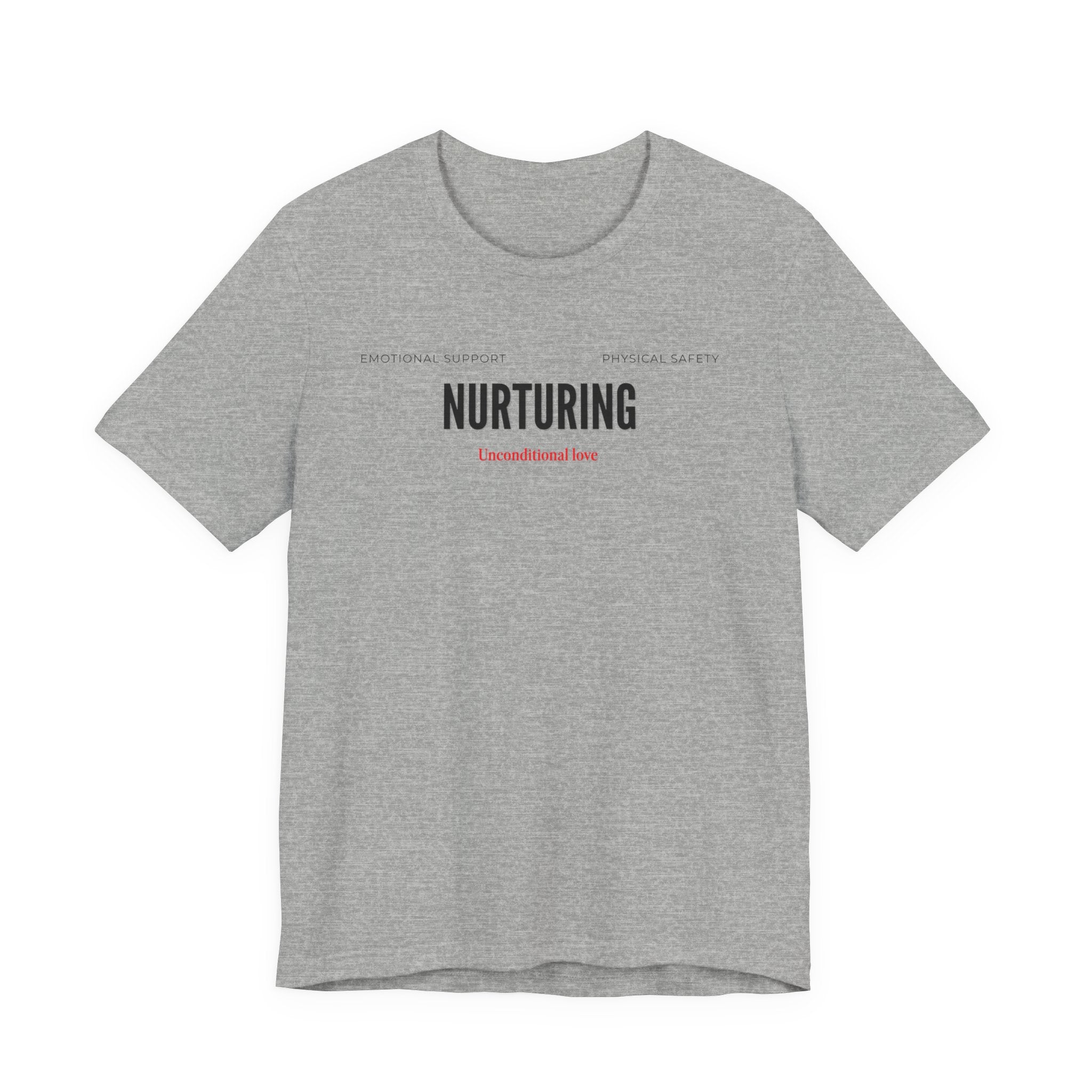 Nurturing Mother Tee — Silhouette Family Short Sleeve Shirt