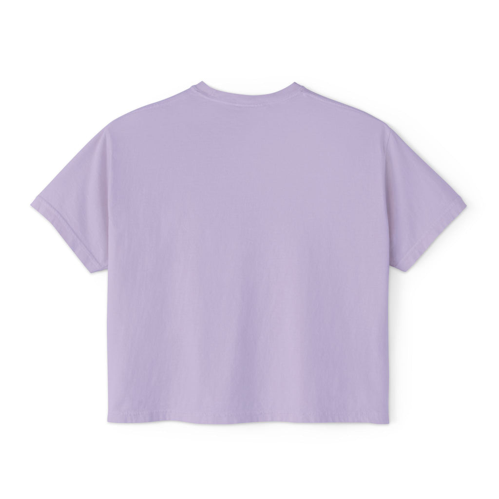 Off Duty Women's Boxy Tee — Relaxed 'Off Duty' Graphic Shirt