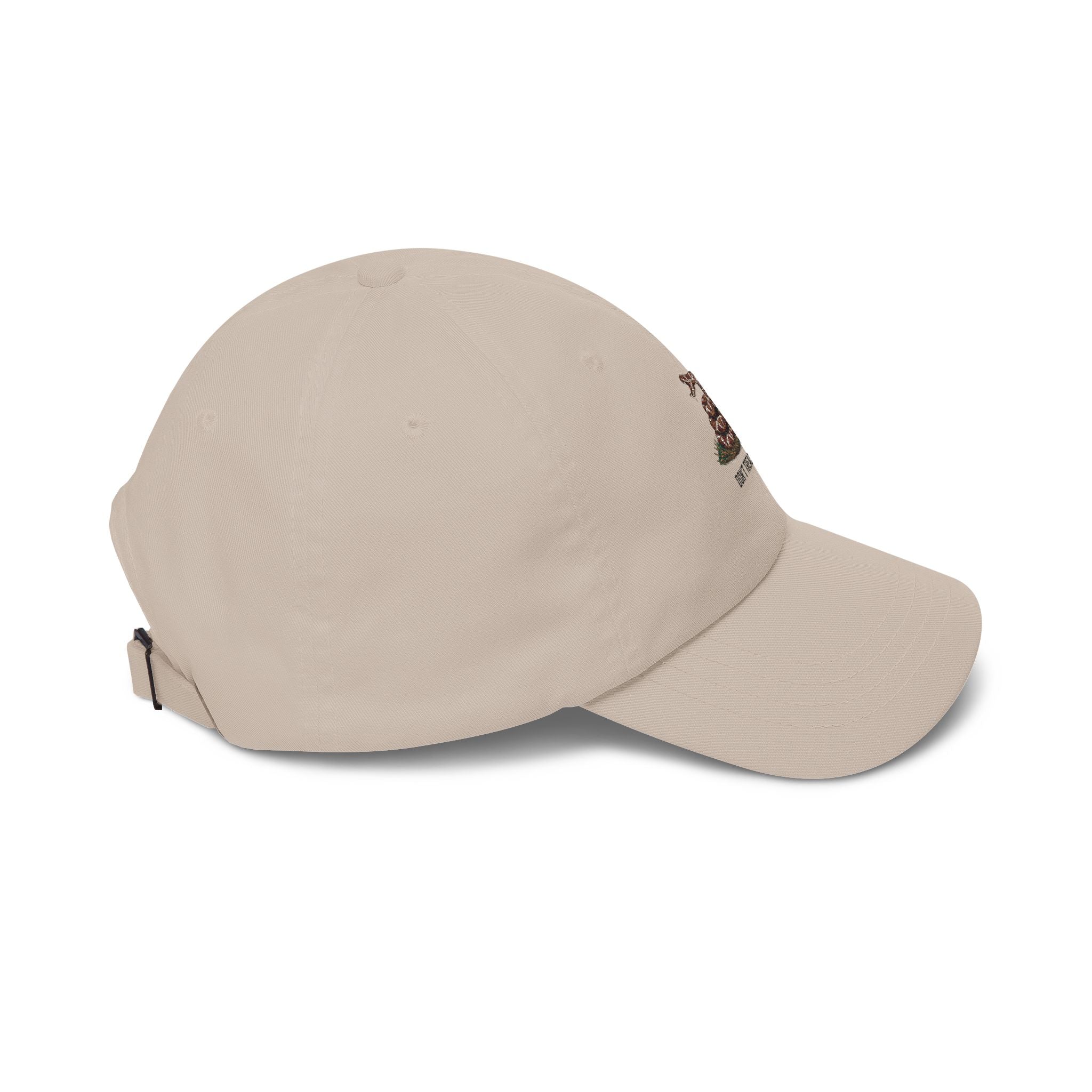 Don’t Tread On Me Dad Cap — Classic Embroidered Gadsden Snake Hat