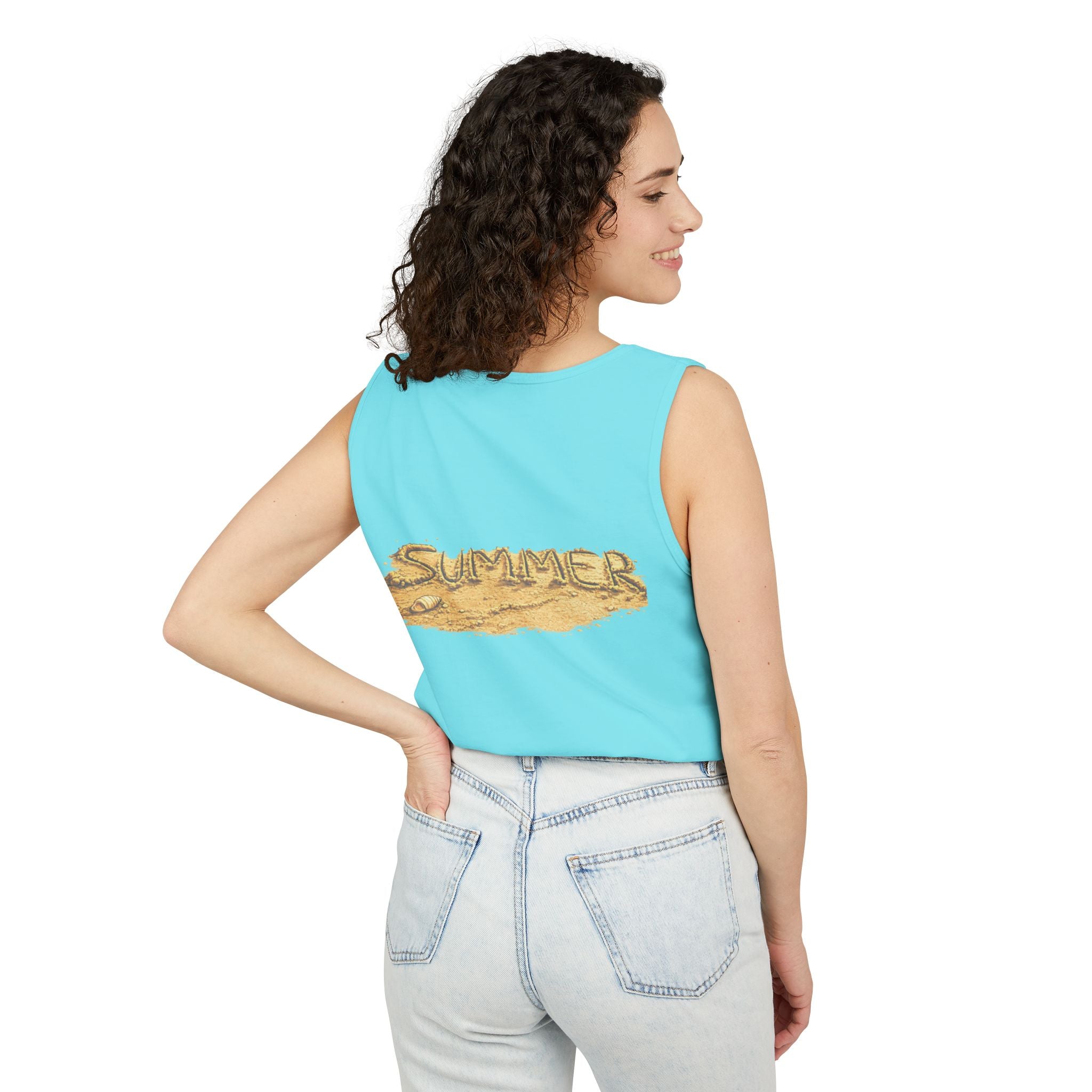 "Sunshine & Salt Water" Beach Graphic