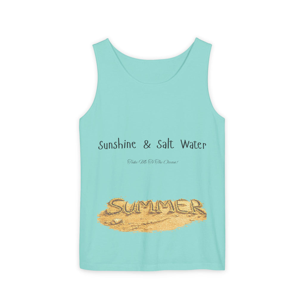 "Sunshine & Salt Water" Beach Graphic
