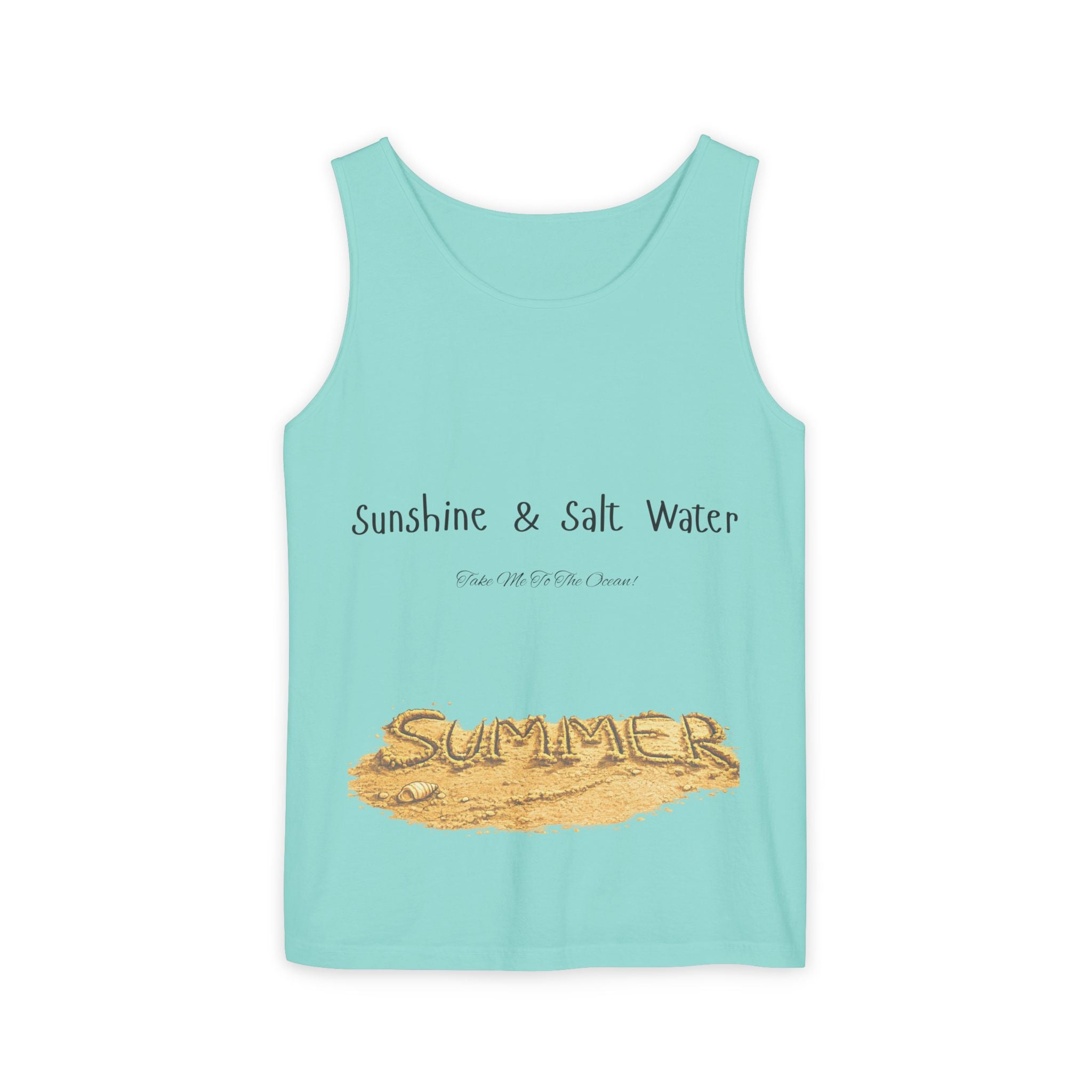 "Sunshine & Salt Water" Beach Graphic