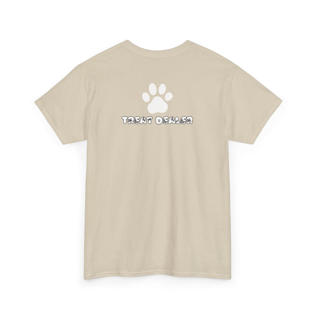 Treat Dealer T-Shirt — Funny Dog Shirt with Paw Print