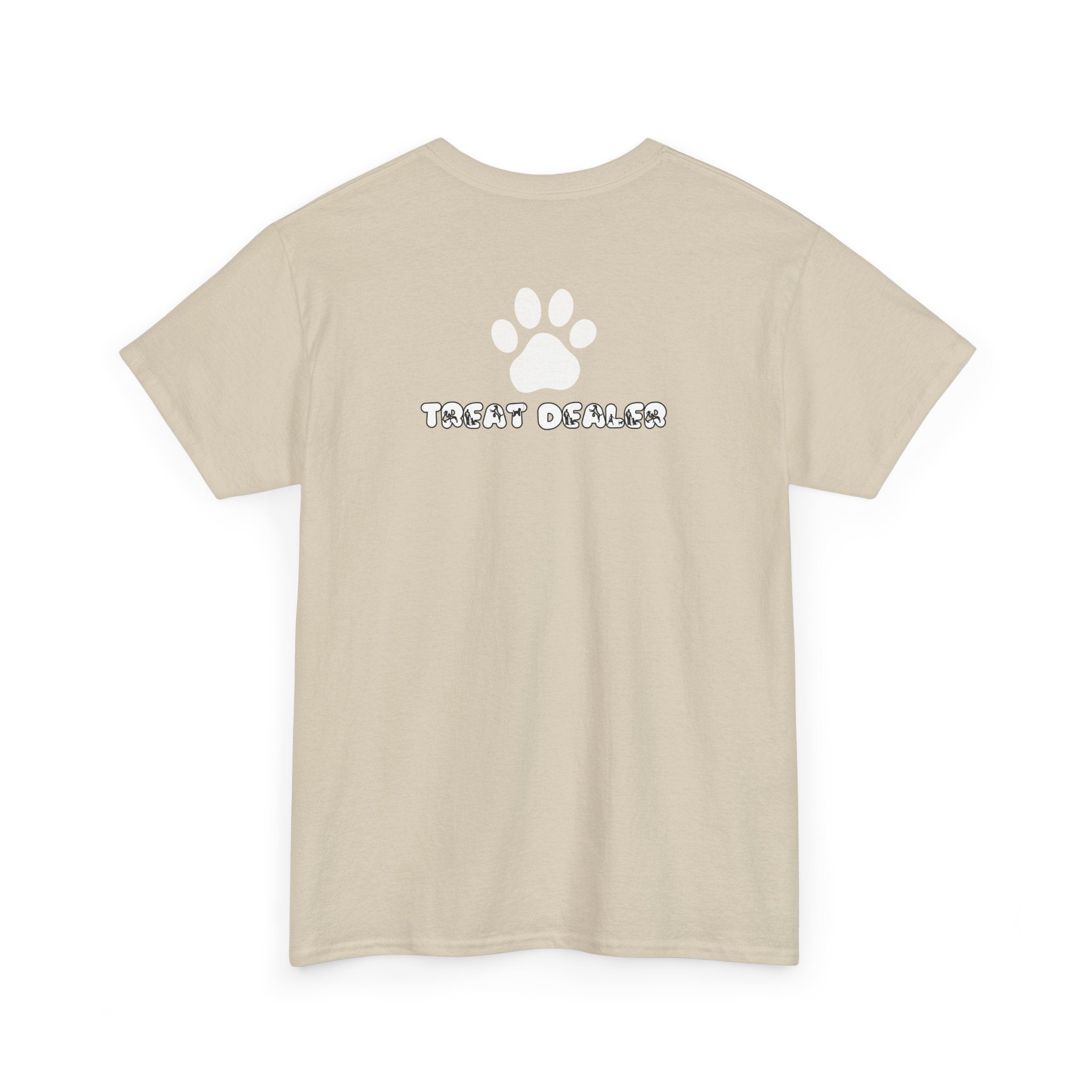 Treat Dealer T-Shirt — Funny Dog Shirt with Paw Print