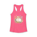 Women's Cute Bunny Ideal Racerback Tank