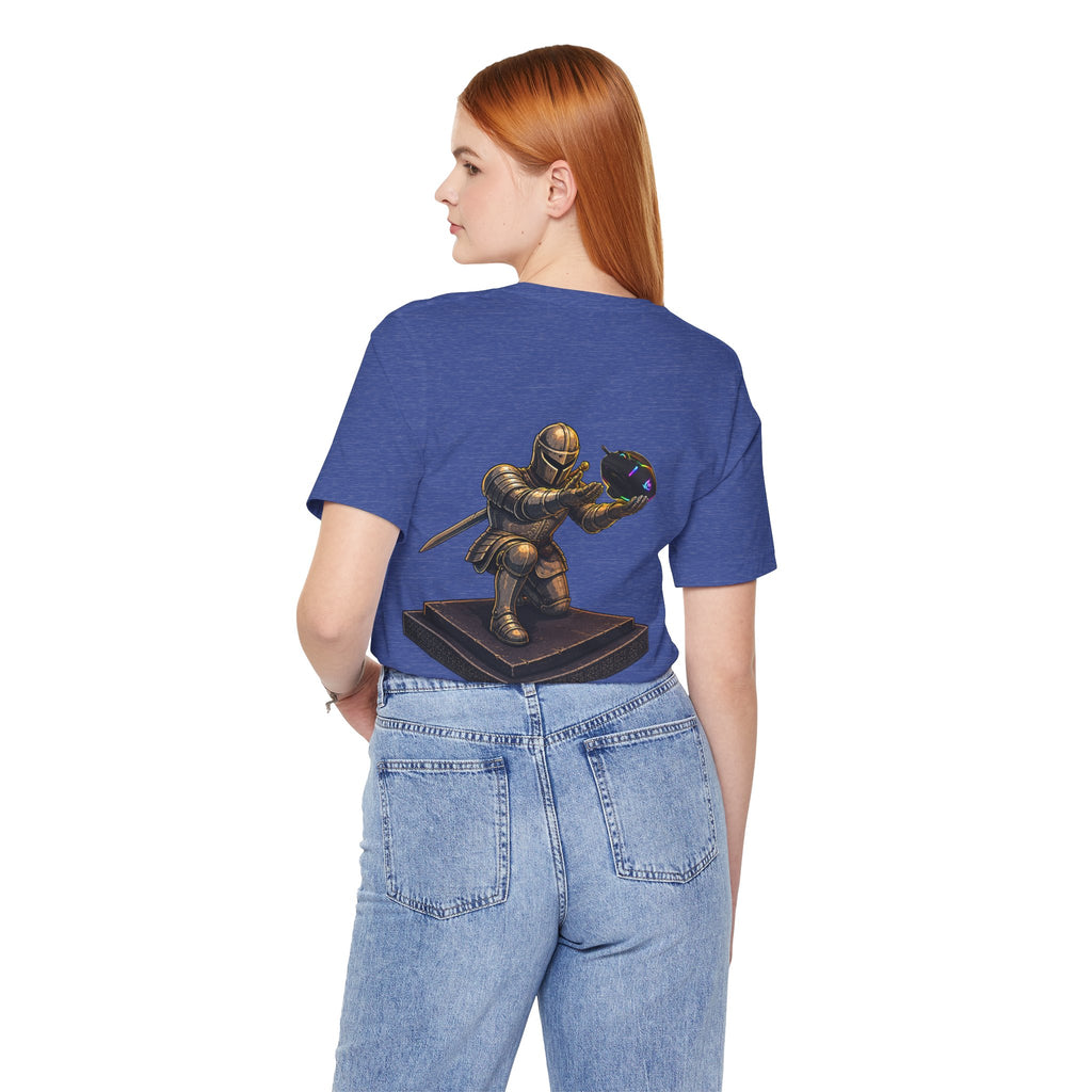 "Let Me Put You On Game" PC Mouse— Retro Gamer Knight Graphic Tee