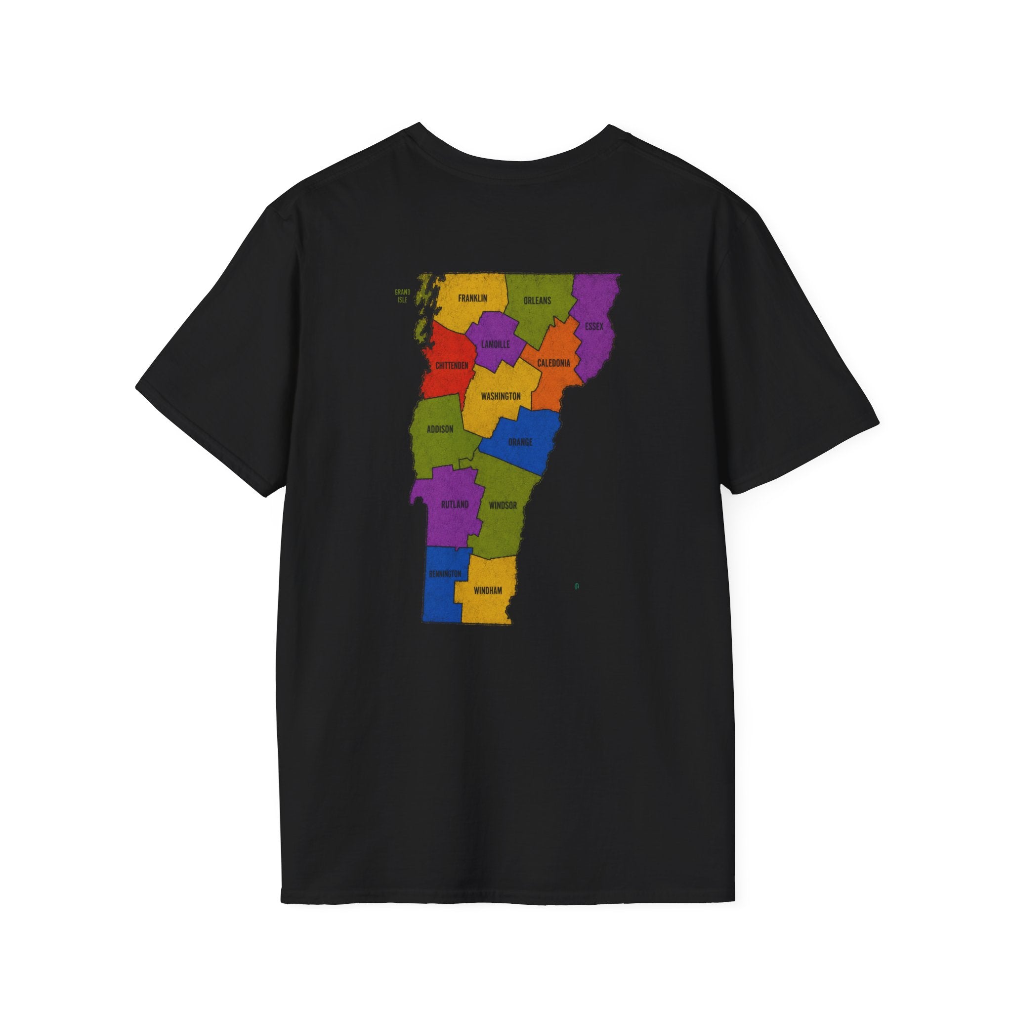 Don't Ask 100% Organic T-Shirt — Vermont Pride State Map Tee