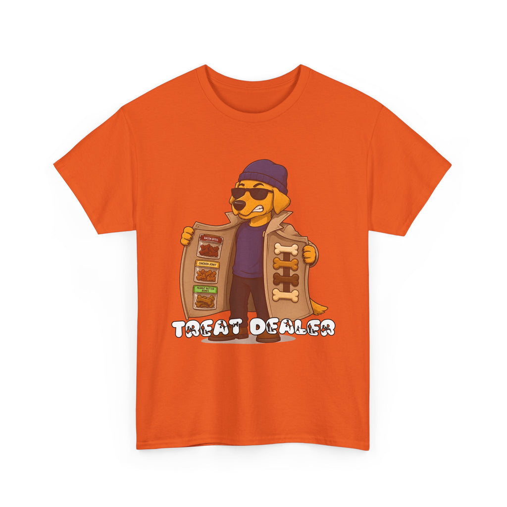 Treat Dealer T-Shirt — Funny Dog Shirt with Paw Print