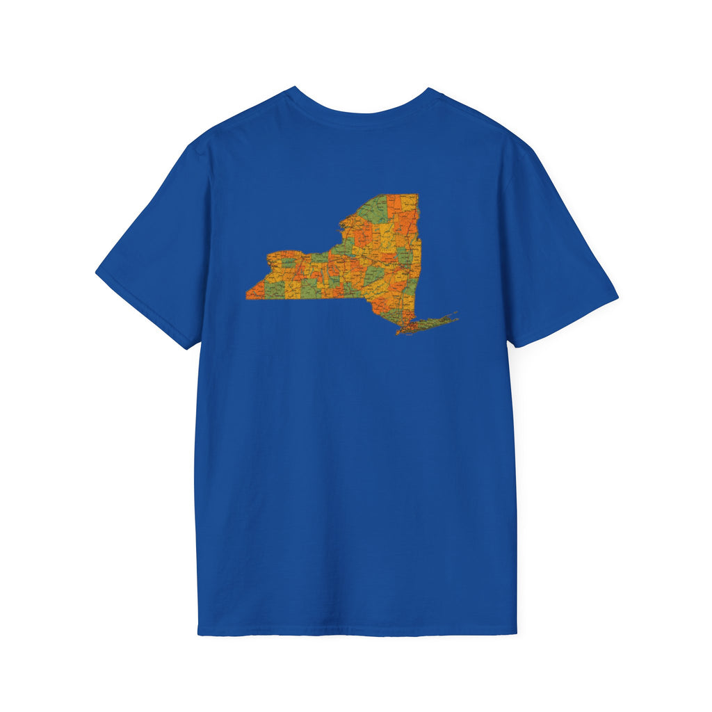 T-Shirt — "Don't Ask 100% Organic" New York Graphic Tee (Vintage Farm / Earthy)
