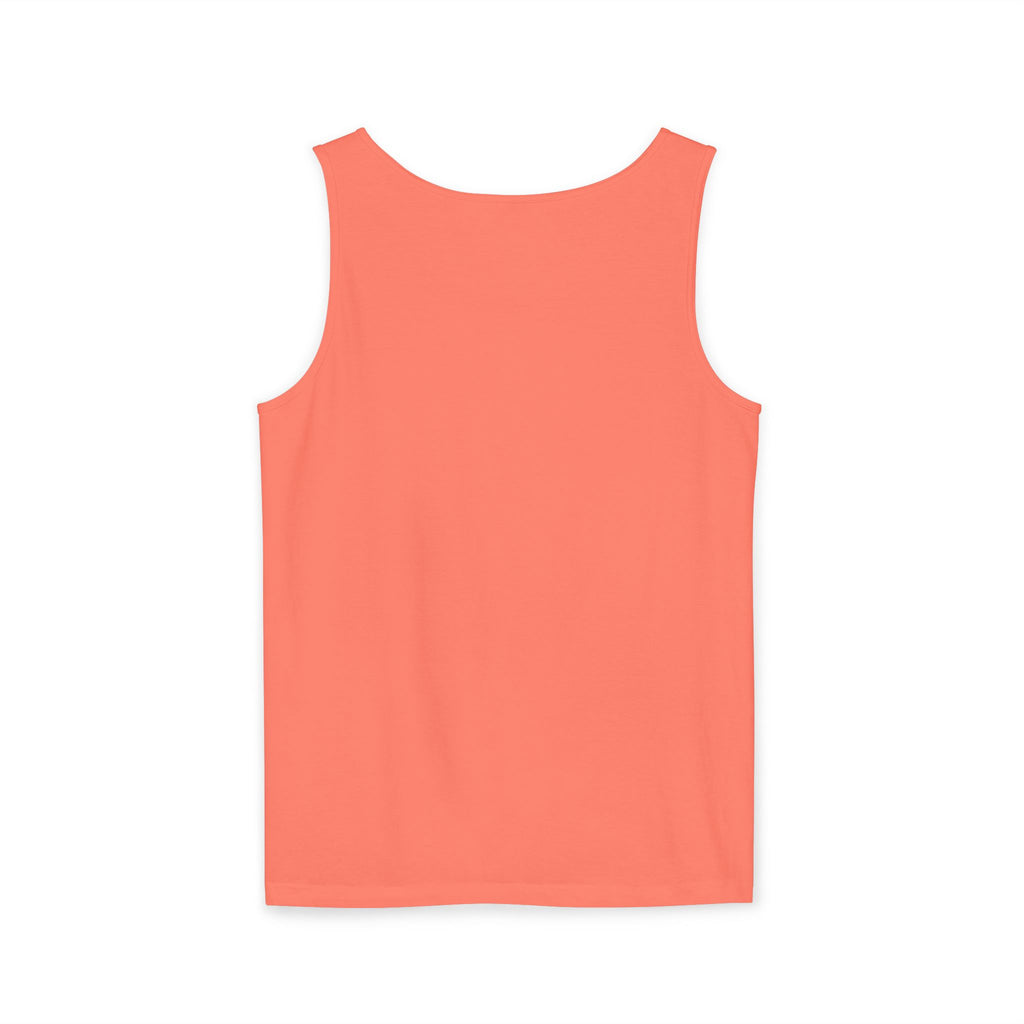 Beach Vibes Tank Top — "It’s Summer Somewhere" Flip-Flop & Sand Graphic