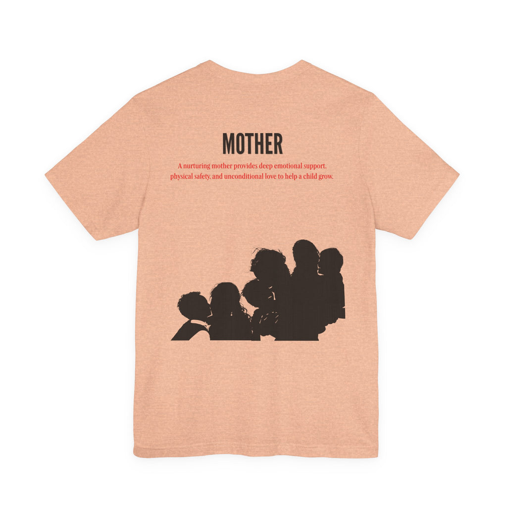 Nurturing Mother Tee — Silhouette Family Short Sleeve Shirt