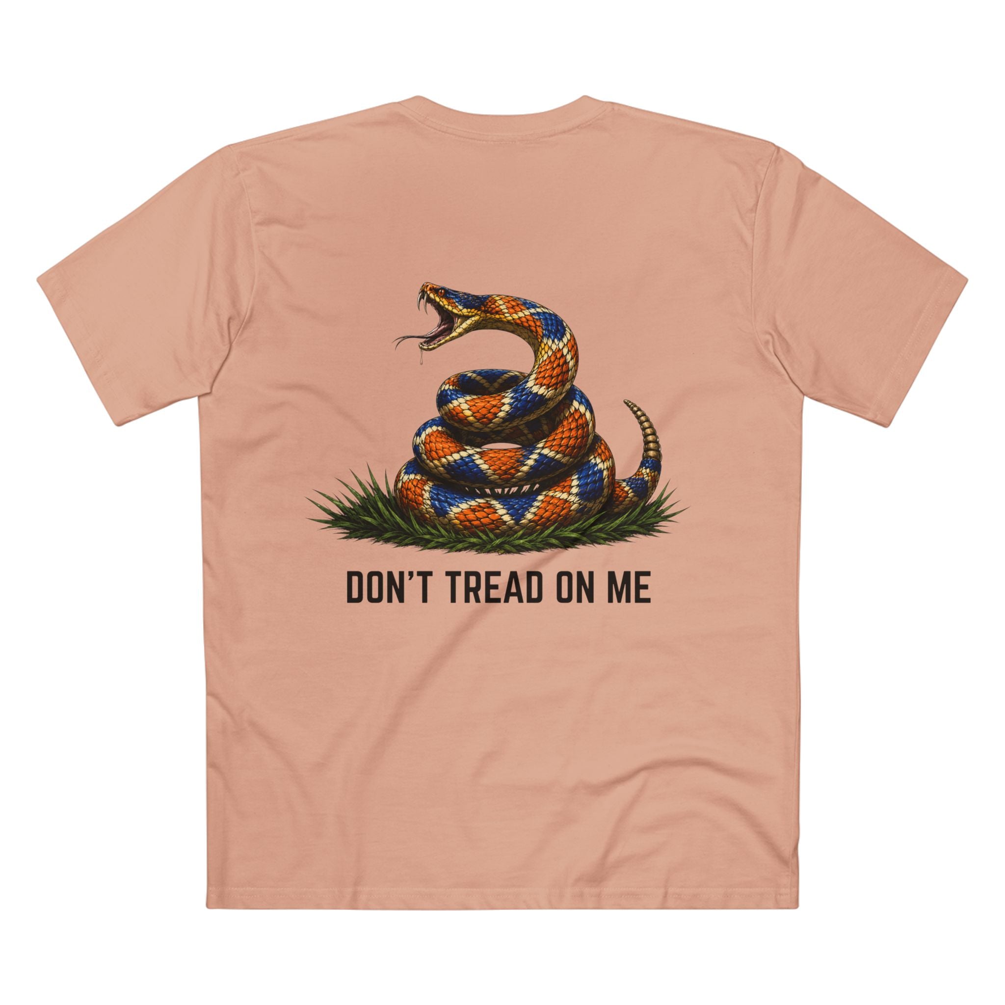 T-Shirt — 'Don't Tread on Me' Coiled Snake Graphic Tee