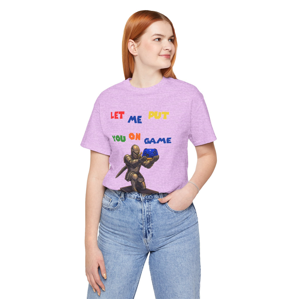 "Let Me Put You On Game"  Xbox Retro Gamer Tee