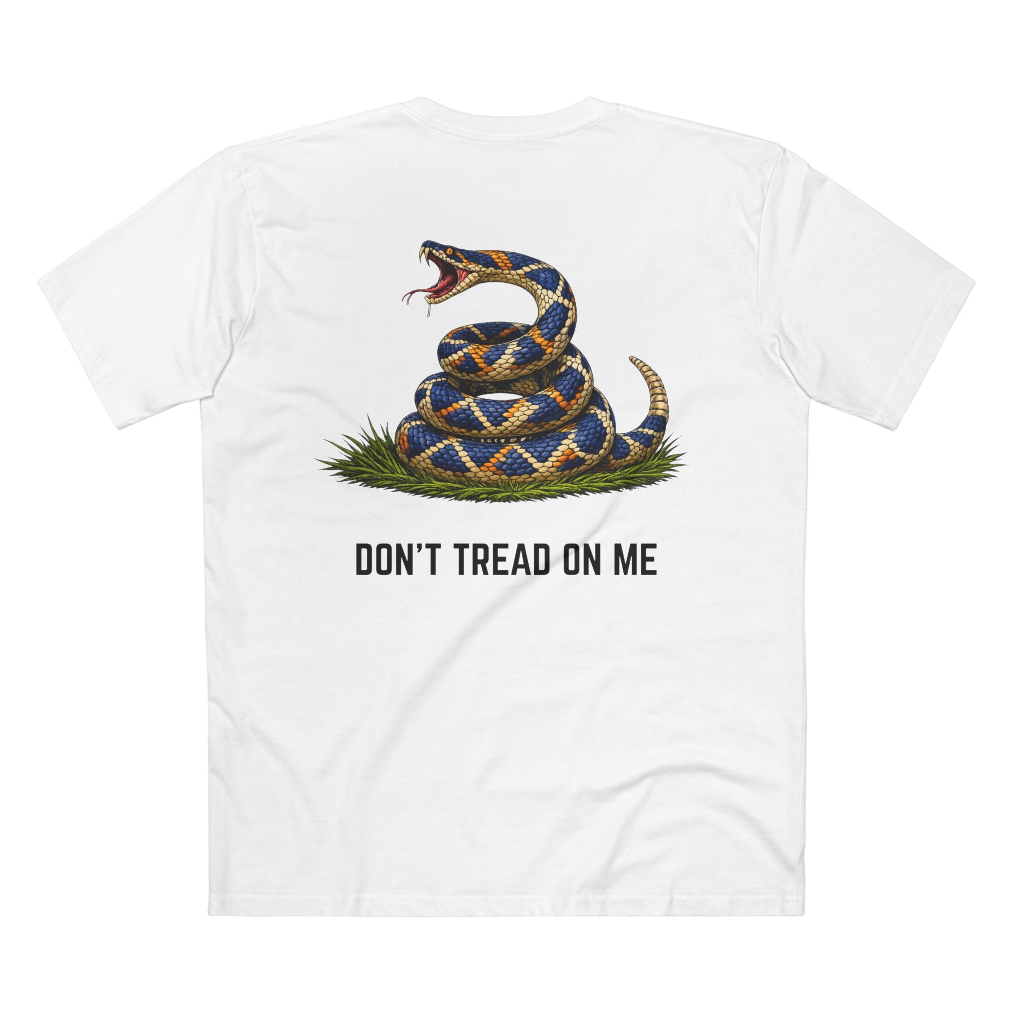 Don't Tread On Me Snake Tee — Patriotic Gadsden-Style Graphic T-Shirt