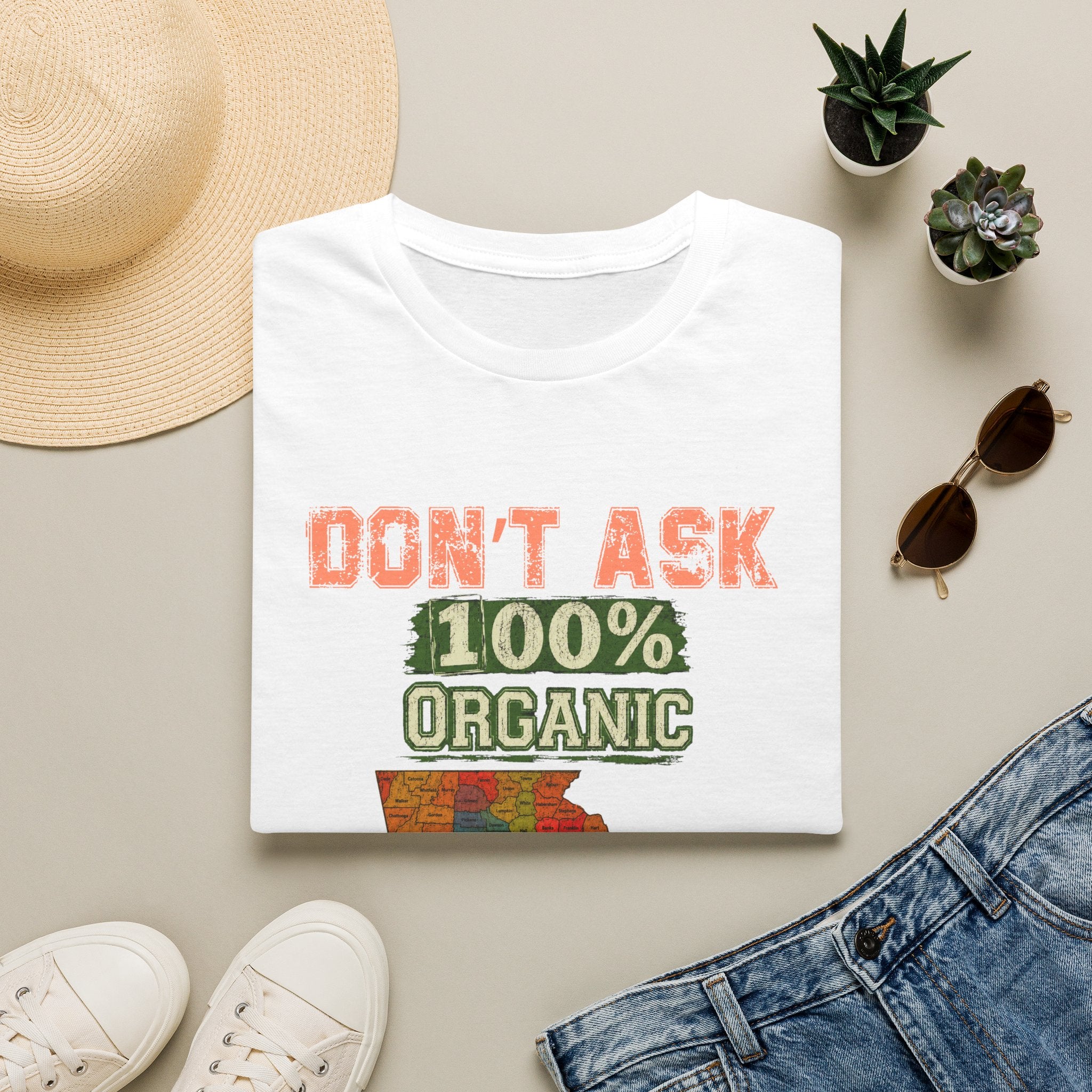 Don't Ask 100% Organic Georgia T-Shirt