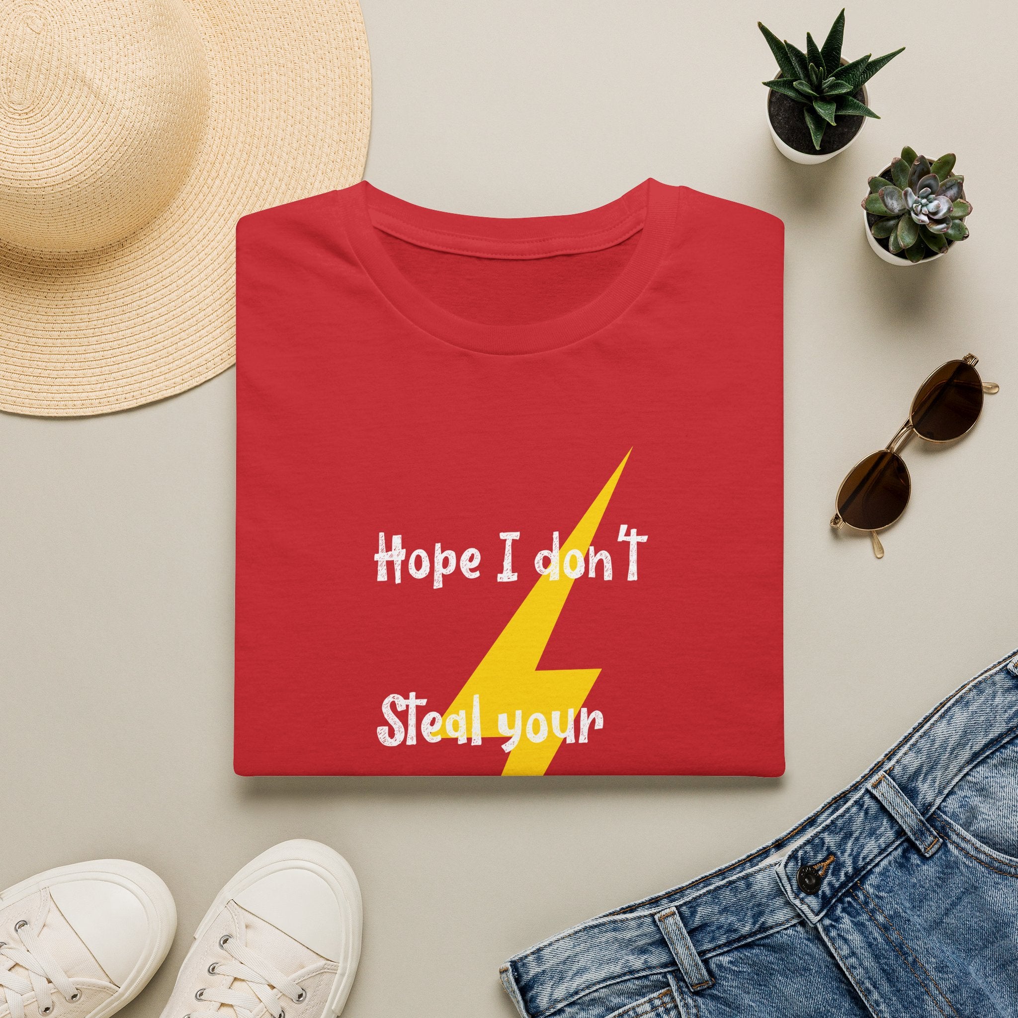 "Hope I Don't Steal Your Thunder" Lightning Tee