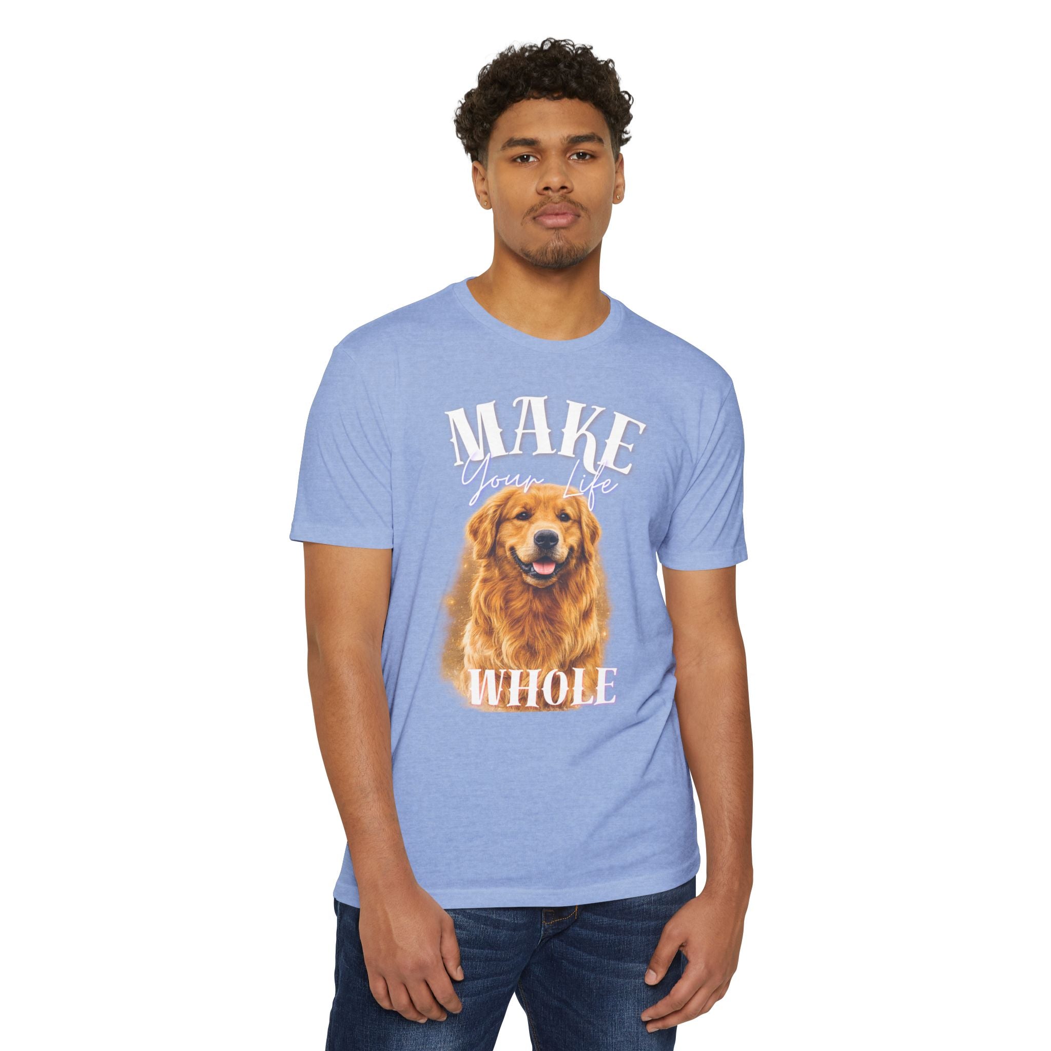 Make Your Life Whole Golden Retriever T-Shirt