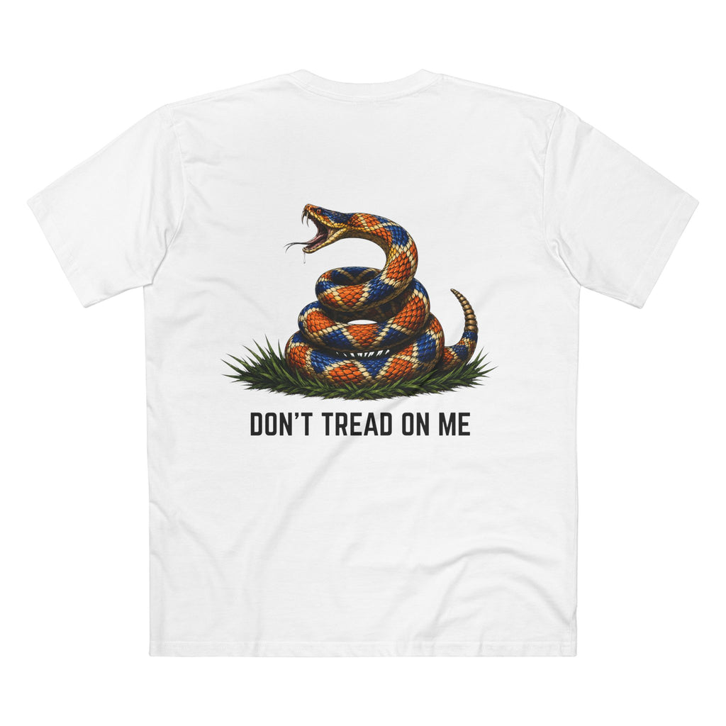 T-Shirt — 'Don't Tread on Me' Coiled Snake Graphic Tee