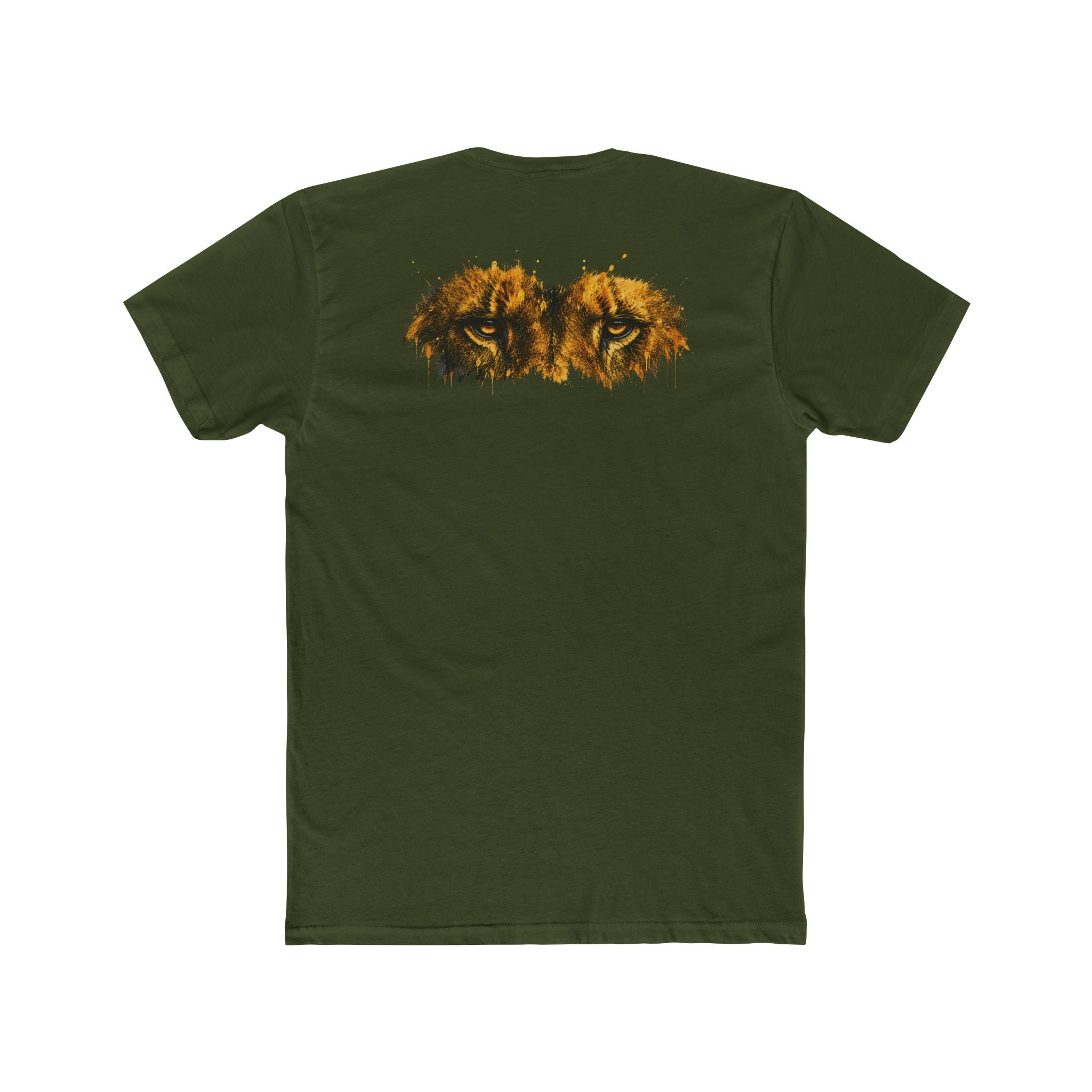 'Start Hunting Your Goals' Inspirational Lion Graphic Tee