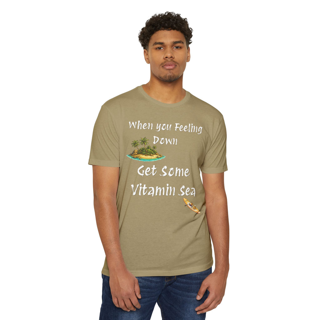 Vitamin Sea T-Shirt — "When You're Feeling Down Get Some Vitamin Sea"