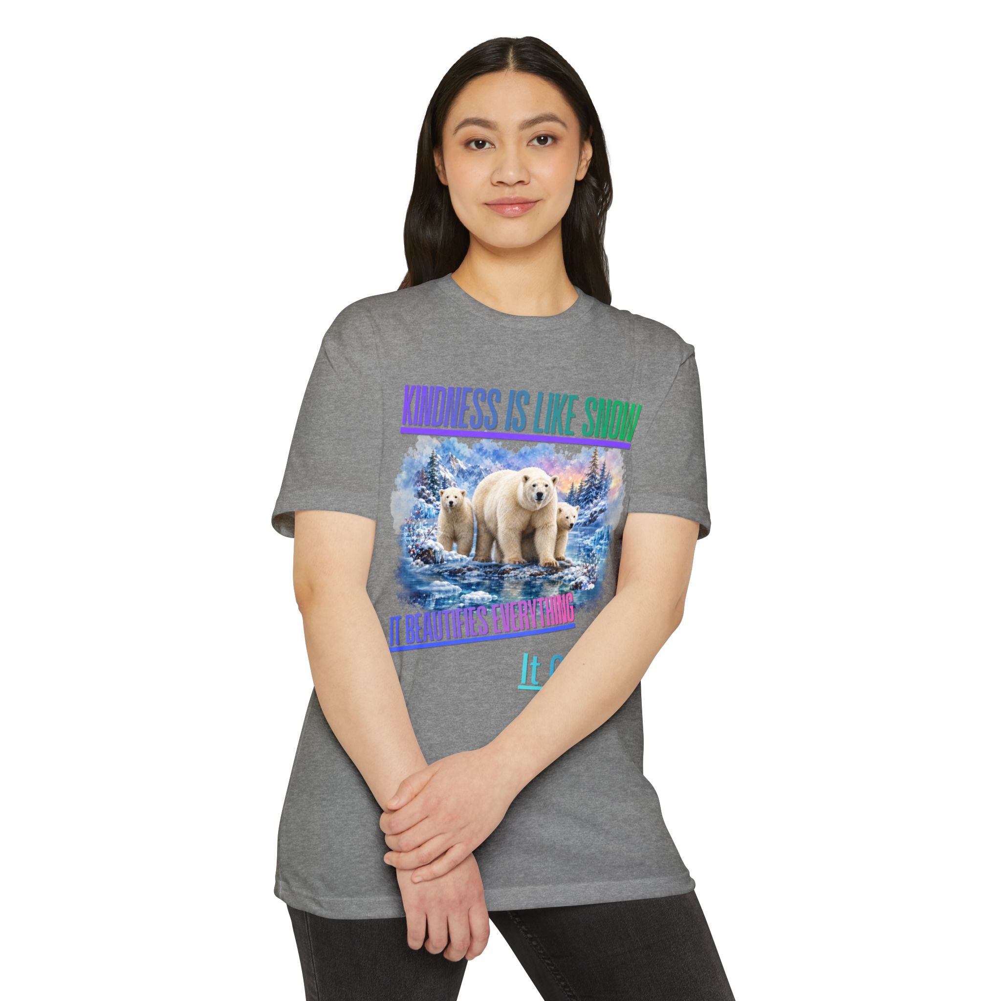 Kindness Is Like Snow Polar Bear T-Shirt