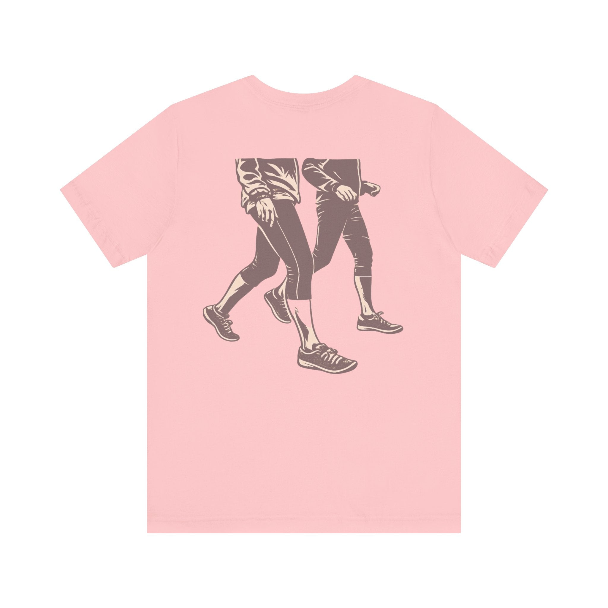 Good Morning Walk Tee — Retro Walking Graphic T-Shirt for Fitness & Morning Strolls