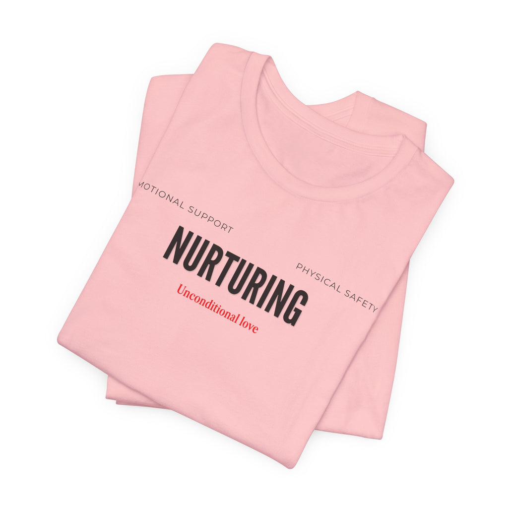 Nurturing Mother Tee — Silhouette Family Short Sleeve Shirt